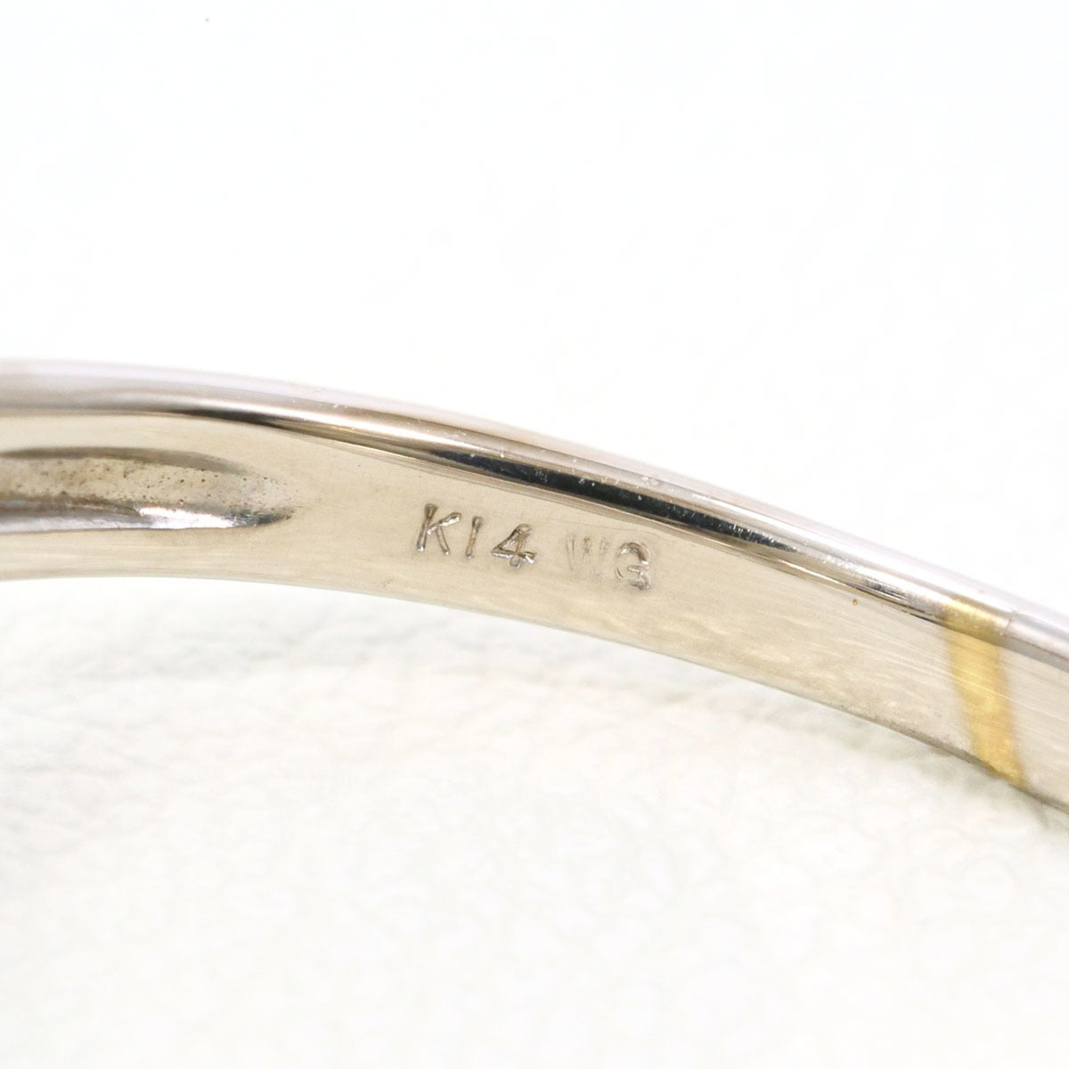 Unbranded White Gold White Gold (14K) Band Ring (Pre-Owned)
