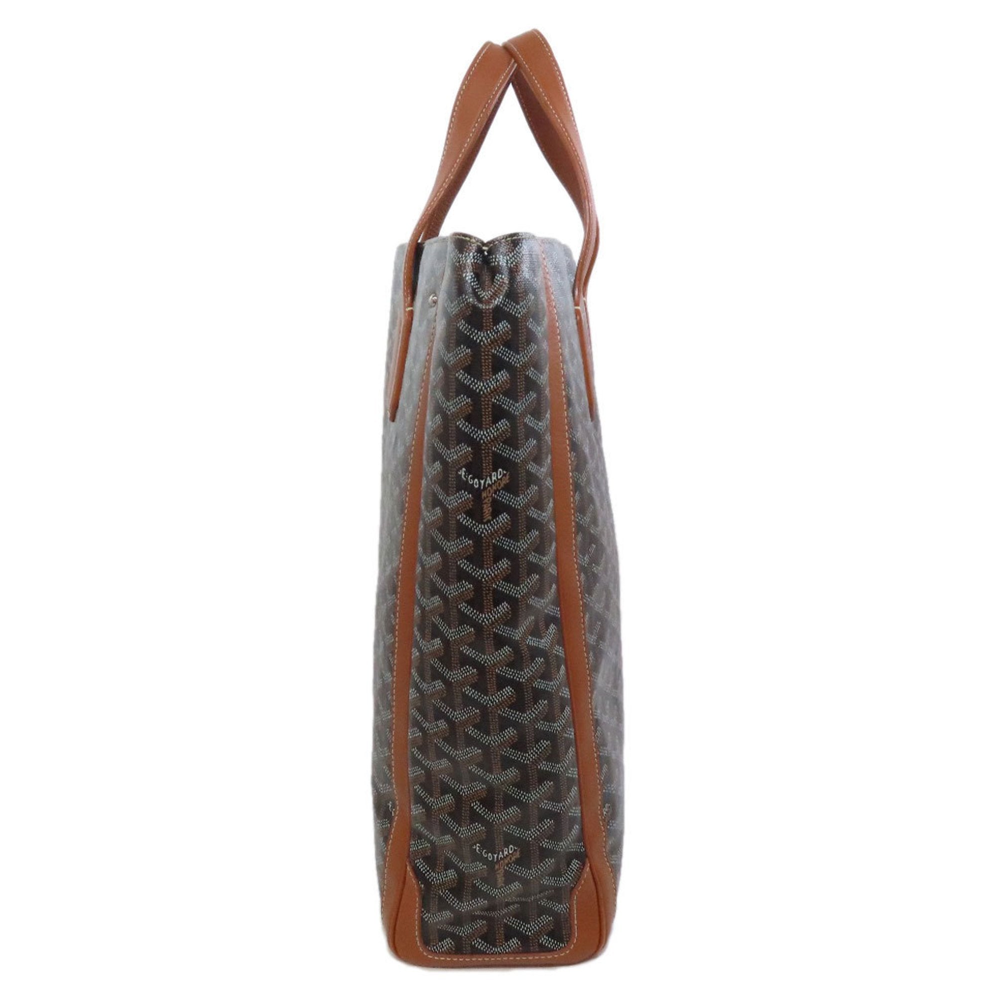 Goyard Brown Pvc Tote Bag (Pre-Owned)
