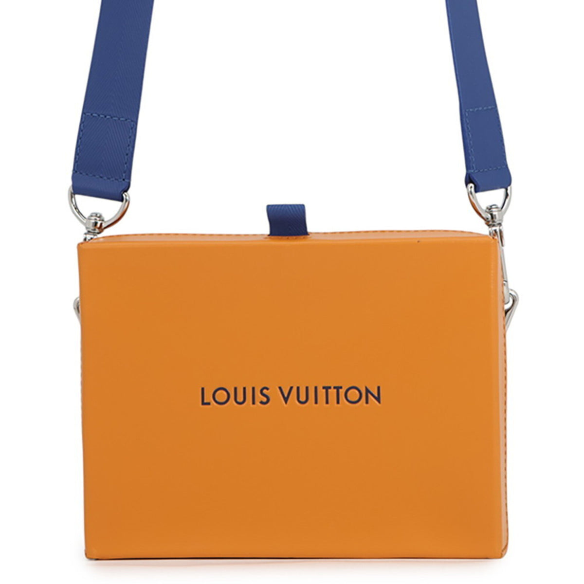Louis Vuitton Saffron Leather Clutch Bag Handbag Shoulder Bag (Pre-Owned)