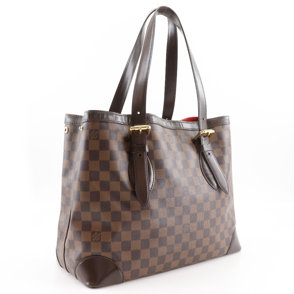 Louis Vuitton Brown Damier Canvas Tote Bag (Pre-Owned)