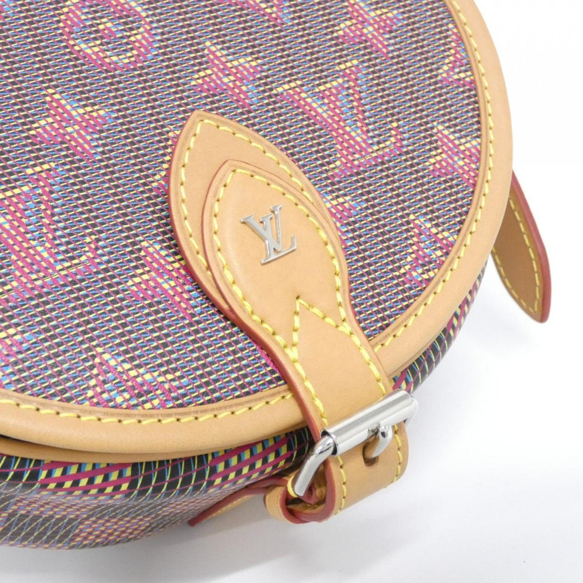 Louis Vuitton Pink Rose Leather Shoulder Bag (Pre-Owned)