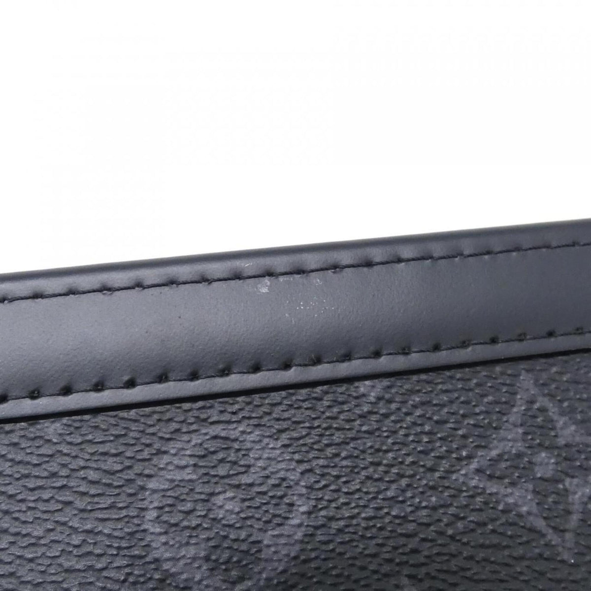 Louis Vuitton Black Coated Canvas Handbag Pochette (Pre-Owned)