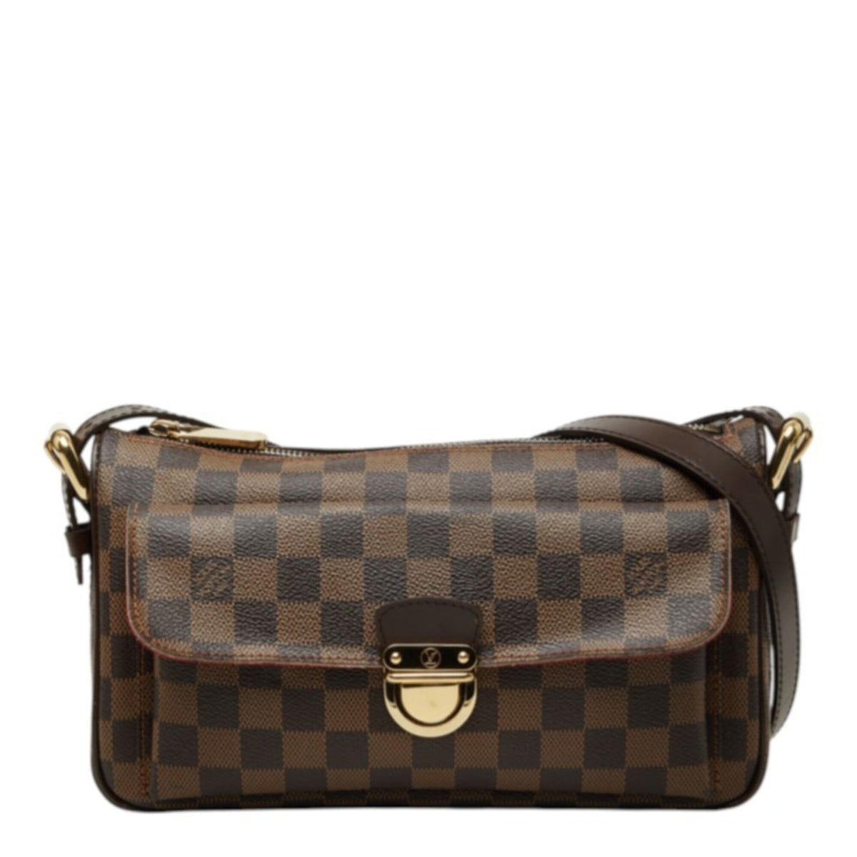 Louis Vuitton Damier Brown Pvc Leather Shoulder Bag (Pre-Owned)