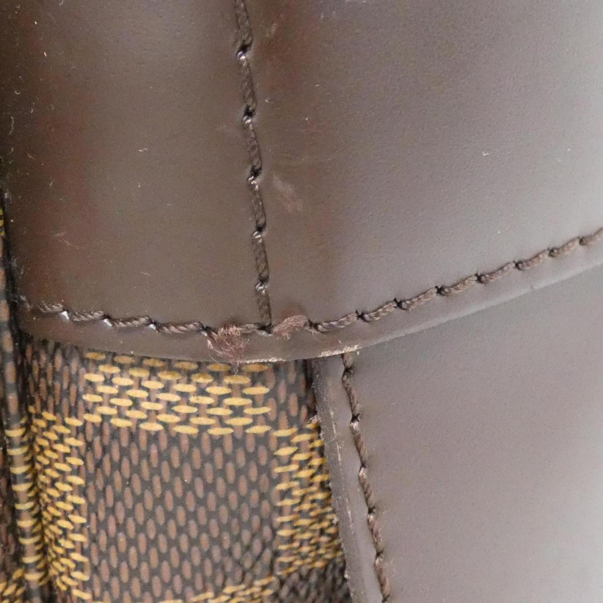 Louis Vuitton Ebene Coated Canvas Shoulder Bag (Pre-Owned)