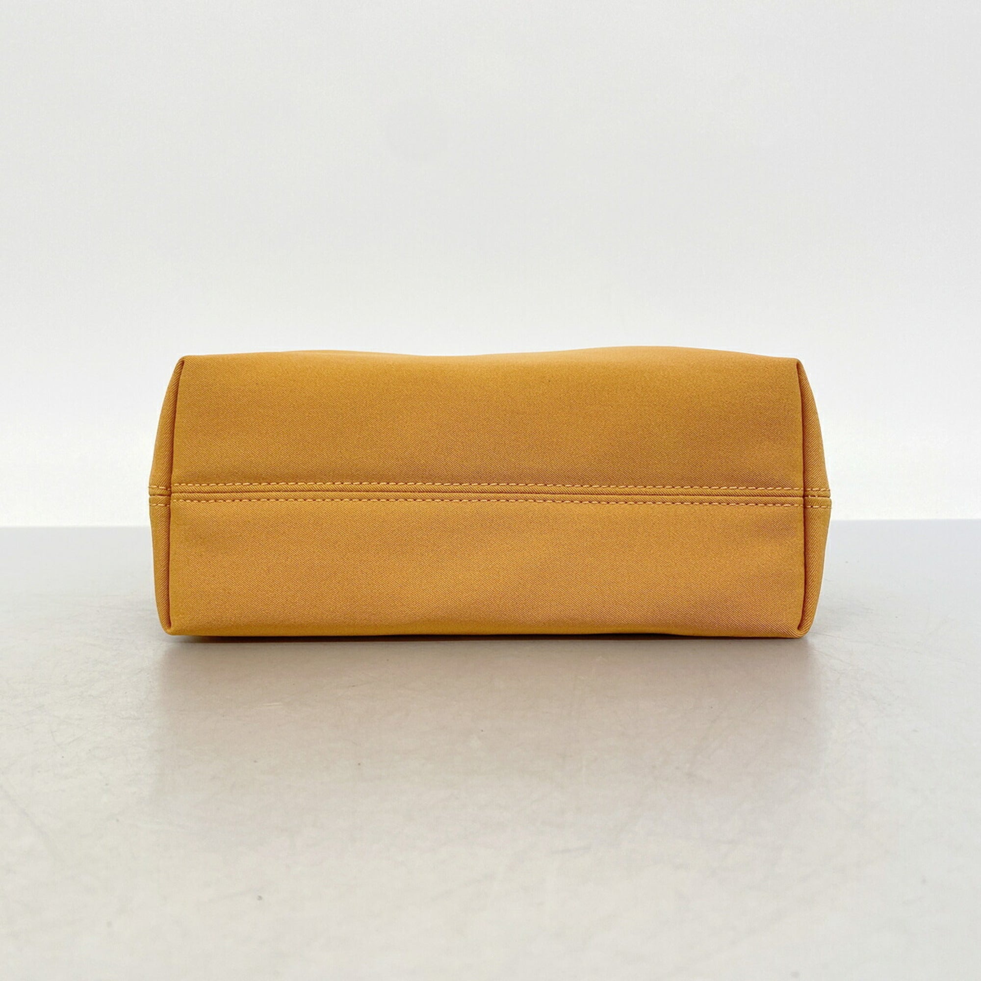 Salvatore Ferragamo Orange Nylon Handbag (Pre-Owned)