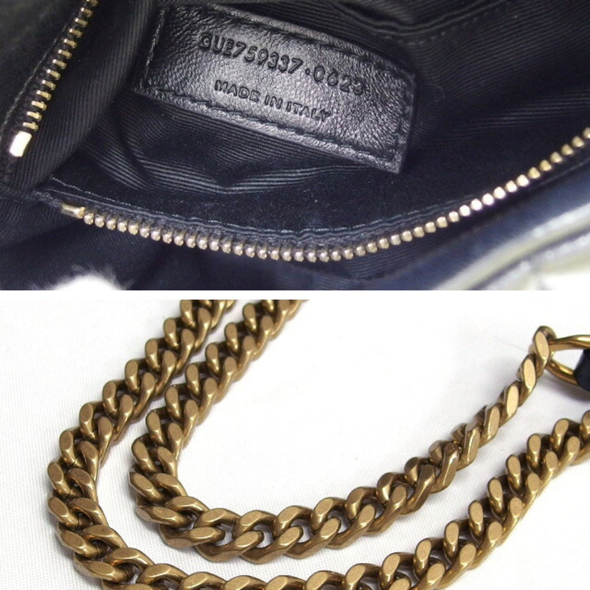 Saint Laurent Black Leather Shoulder Bag (Pre-Owned)