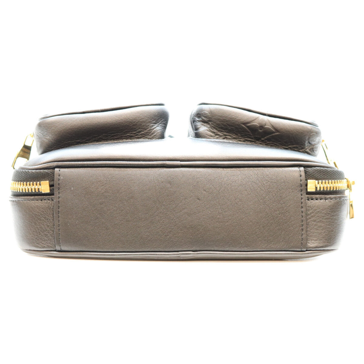 Louis Vuitton Black Leather Shoulder Bag (Pre-Owned)