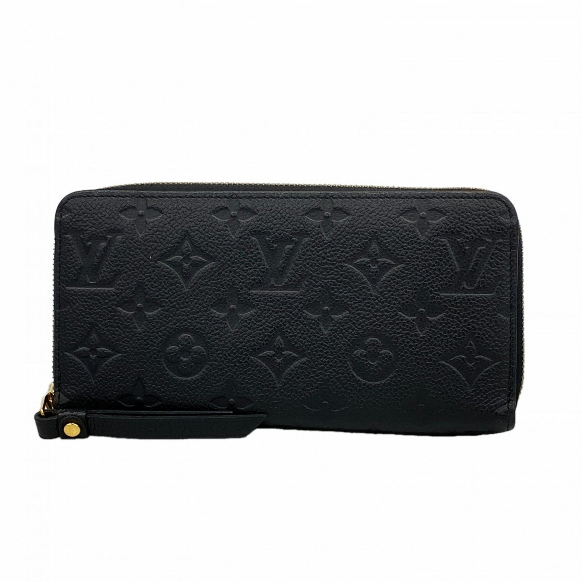 Louis Vuitton Noir Long Wallet (Bi-Fold) (Pre-Owned)