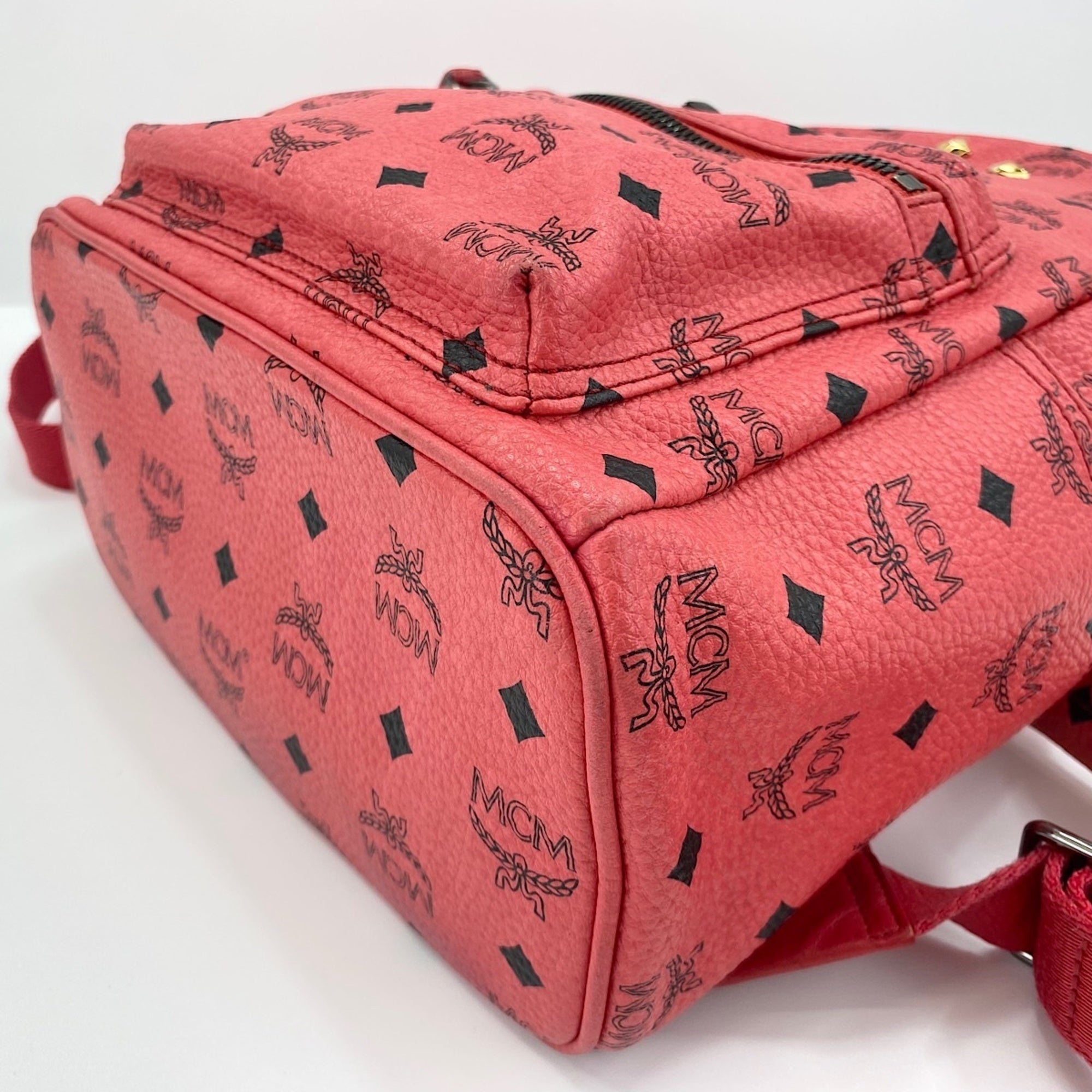 Mcm Pink Backpack (Pre-Owned)