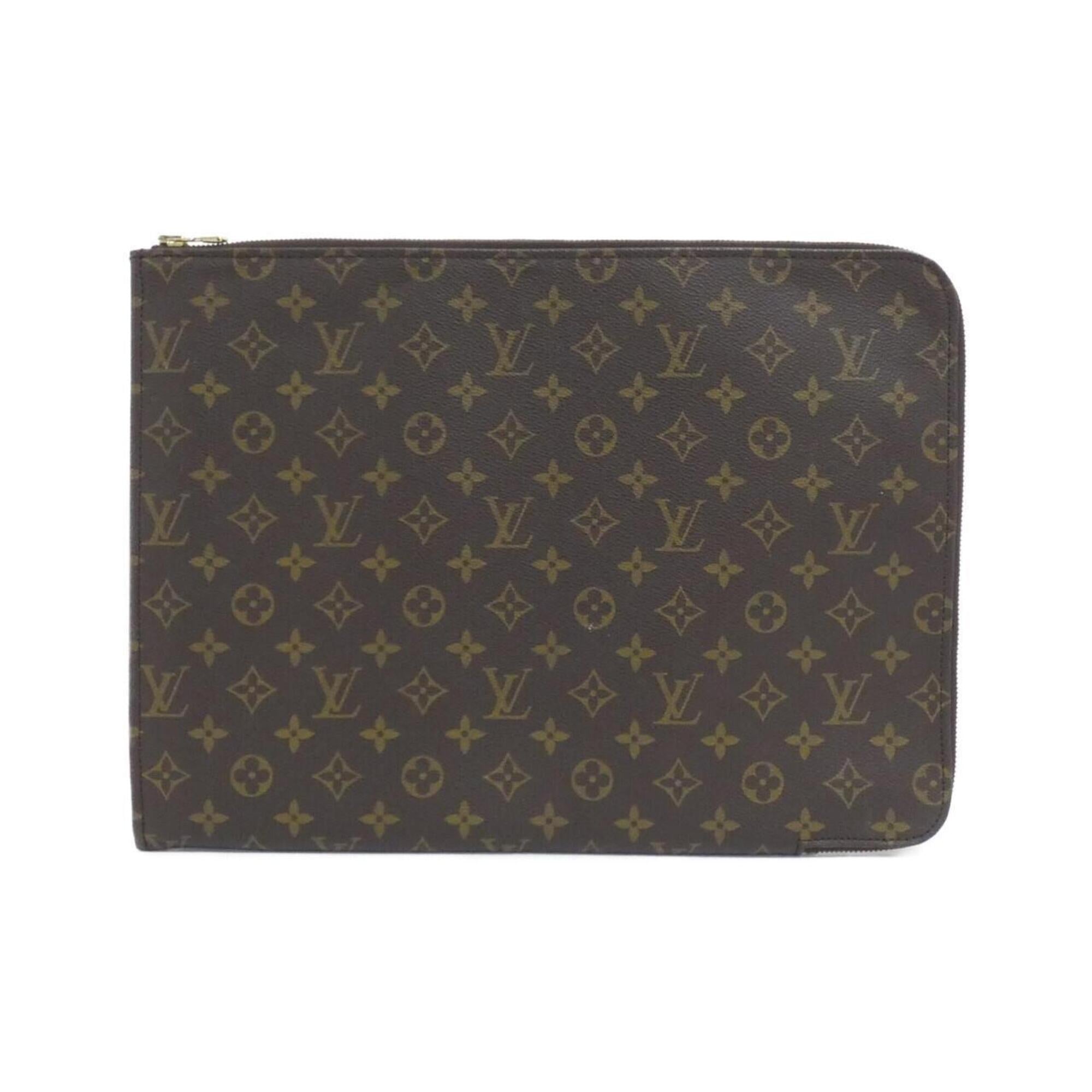 Louis Vuitton Brown Coated Canvas Handbag (Pre-Owned)