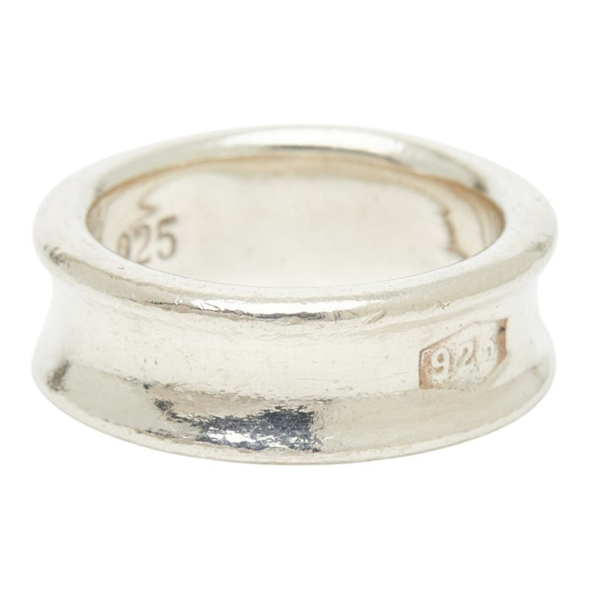 Tiffany Silver Silver 925 Band Ring (Pre-Owned)