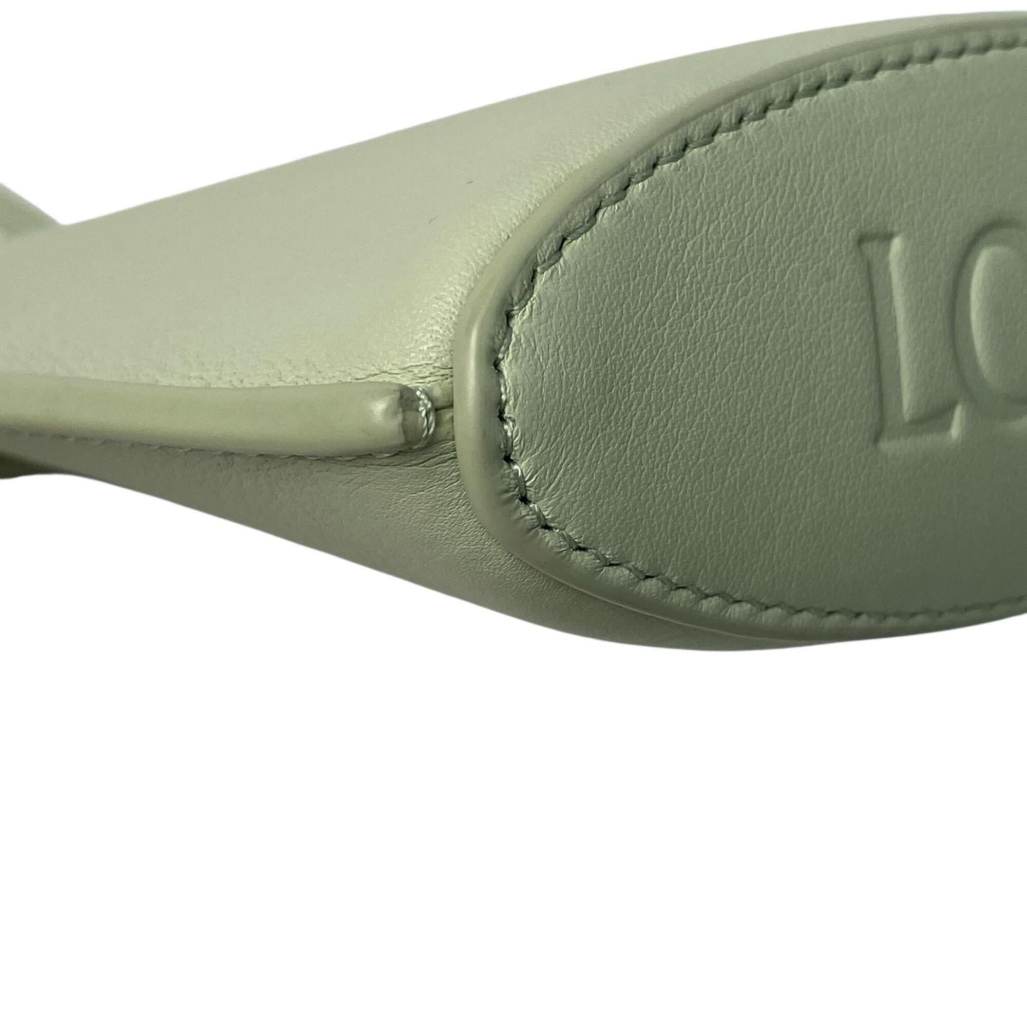 Loewe Light Green Leather Shoulder Bag (Pre-Owned)