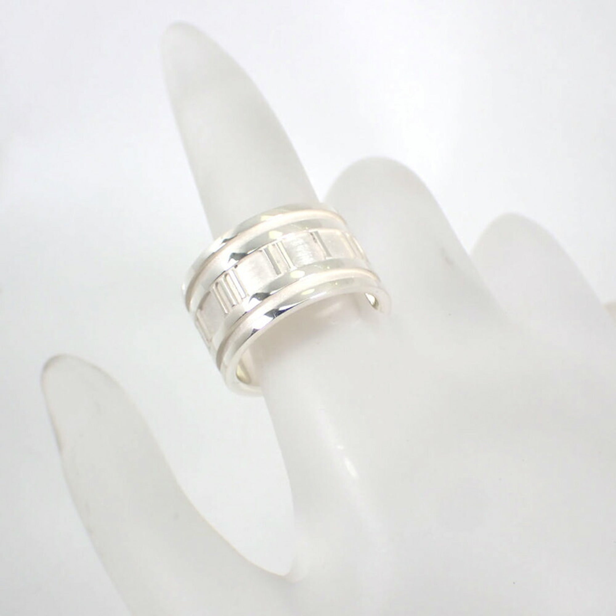 Tiffany Sterling Silver 925 Band Ring (Pre-Owned)
