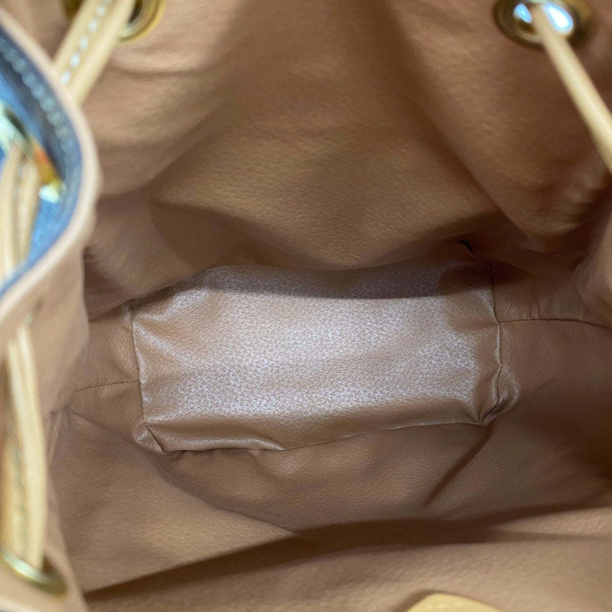 Celine Brown Pvc Leather Backpack (Pre-Owned)