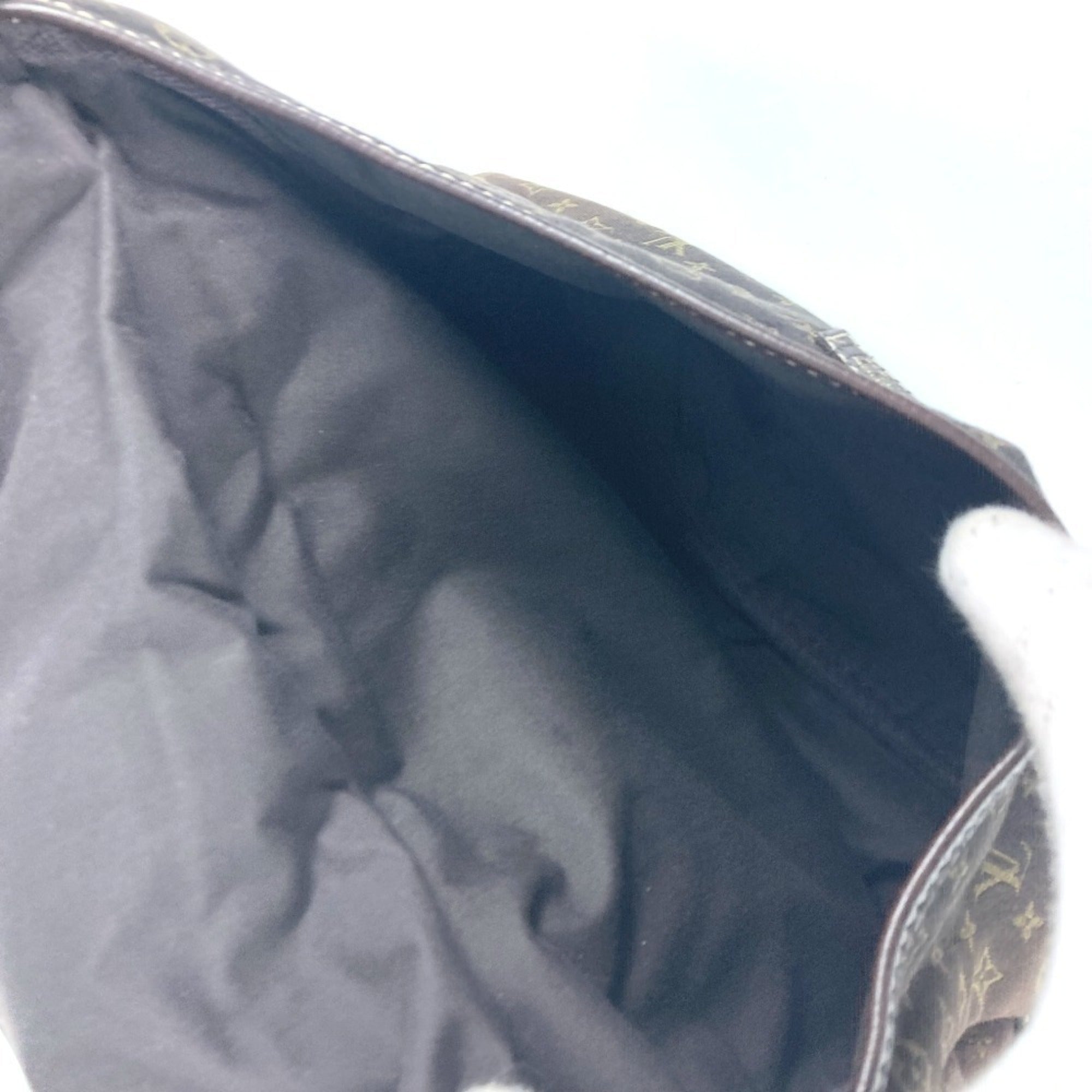 Louis Vuitton Brown Fusain Monogram Mini Lin Shoulder Bag (Pre-Owned)