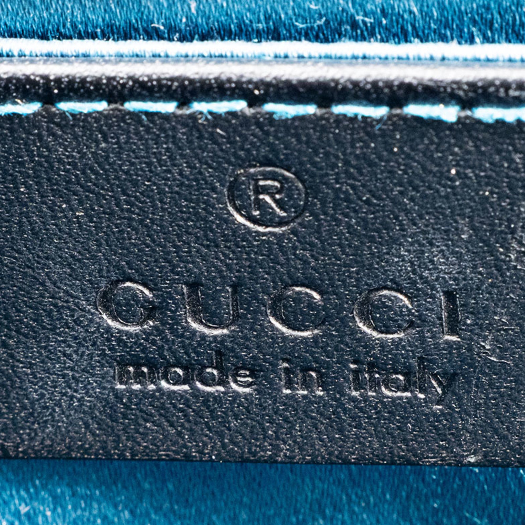 Gucci Multi-Color Canvas Leather Shoulder Bag (Pre-Owned)