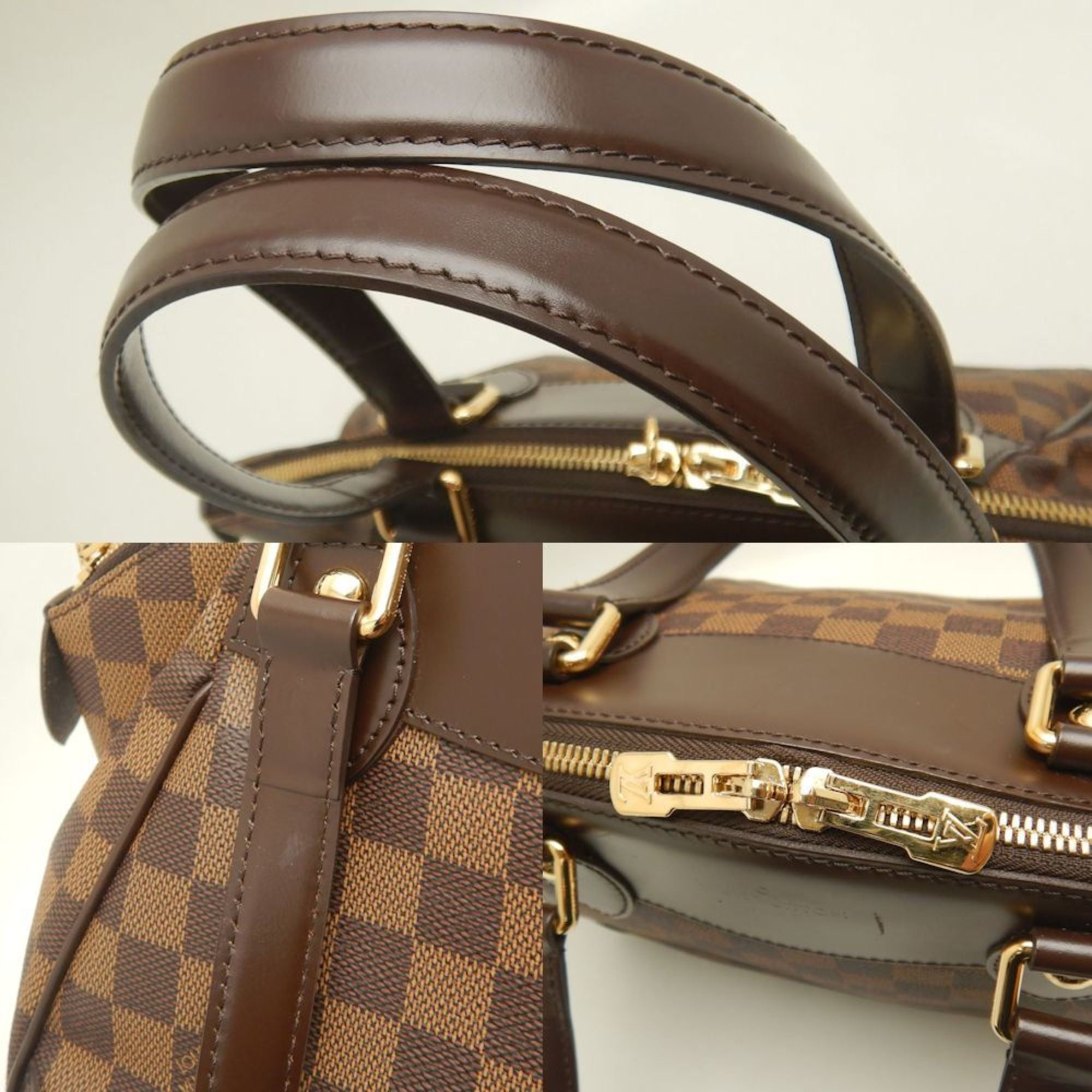 Louis Vuitton Damier Ebene Pvc Handbag (Pre-Owned)