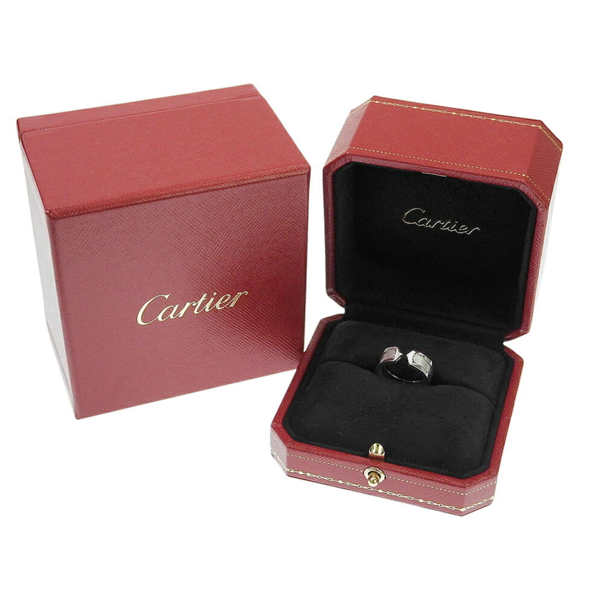 Cartier White Gold White Gold (18K) Band Ring (Pre-Owned)