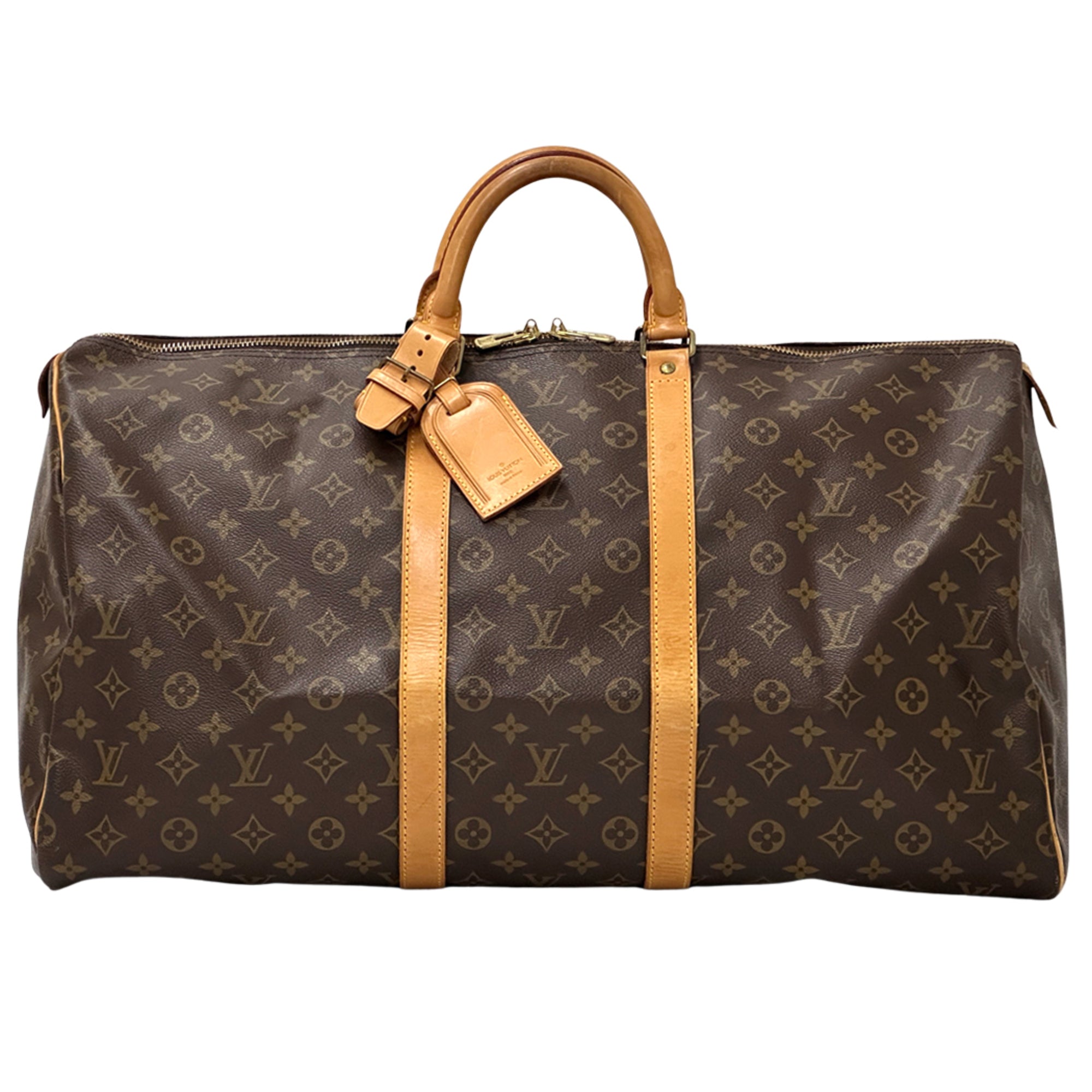 Louis Vuitton Brown Monogram Monogram Boston Bag Handbag (Pre-Owned)