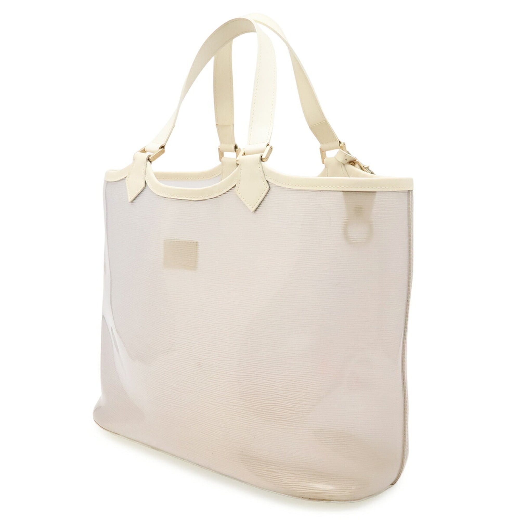 Louis Vuitton Coconut Vinyl Leather Pouch Tote Bag (Pre-Owned)