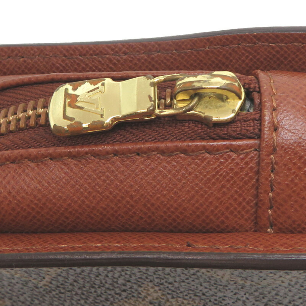 Louis Vuitton Brown Monogram Monogram Clutch Bag (Pre-Owned)