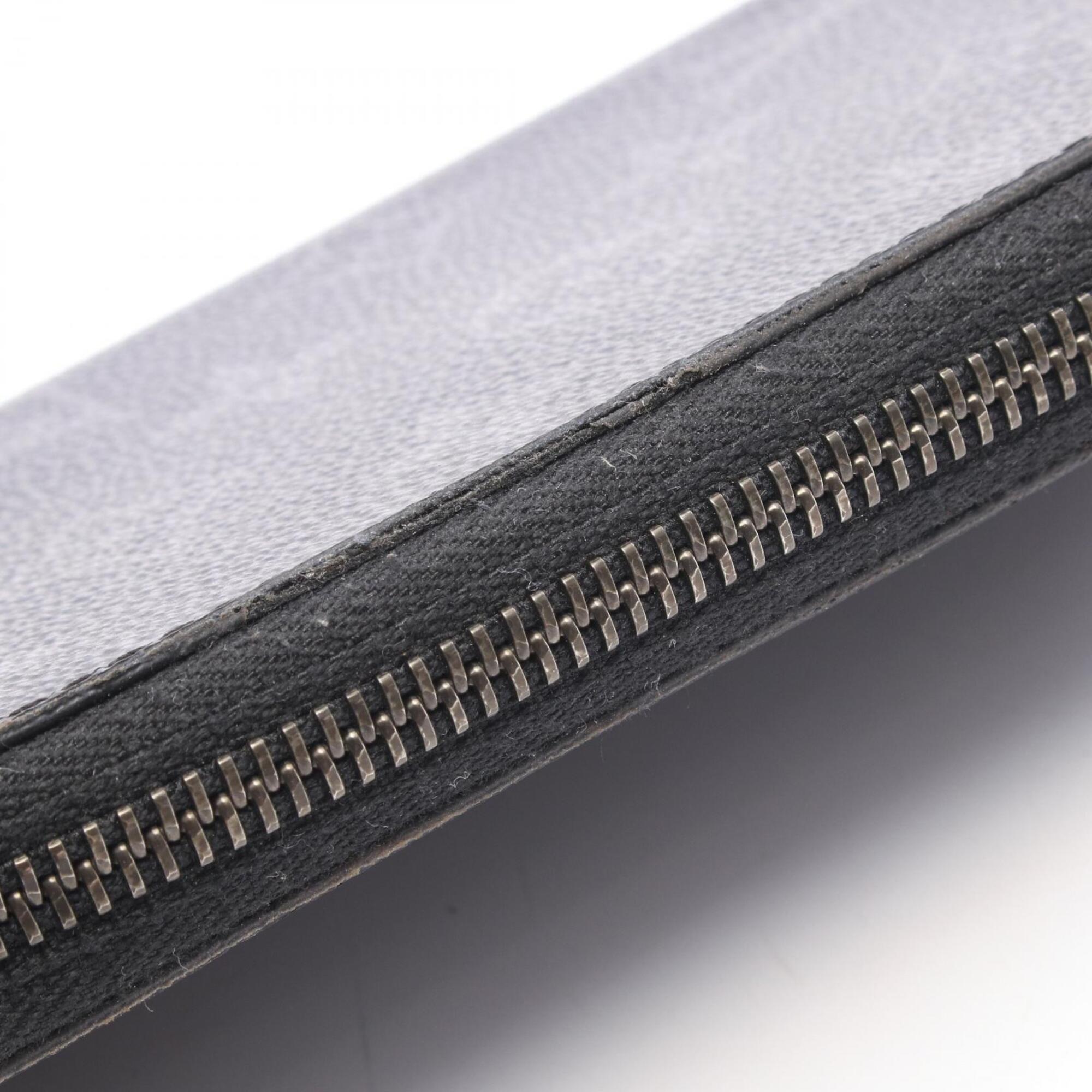 Louis Vuitton Black Cuir Ombre Leather Pvc Long Wallet (Bi-Fold) (Pre-Owned)