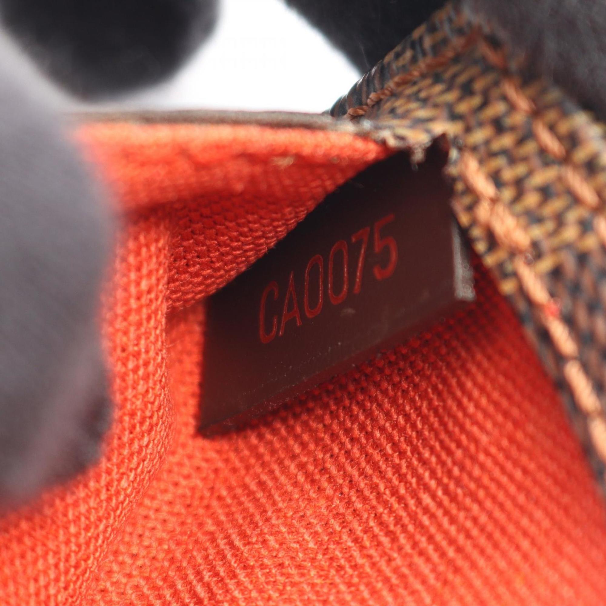 Louis Vuitton Brown Damier Canvas Coated Canvas Fanny Pack Sling Bag (Pre-Owned)