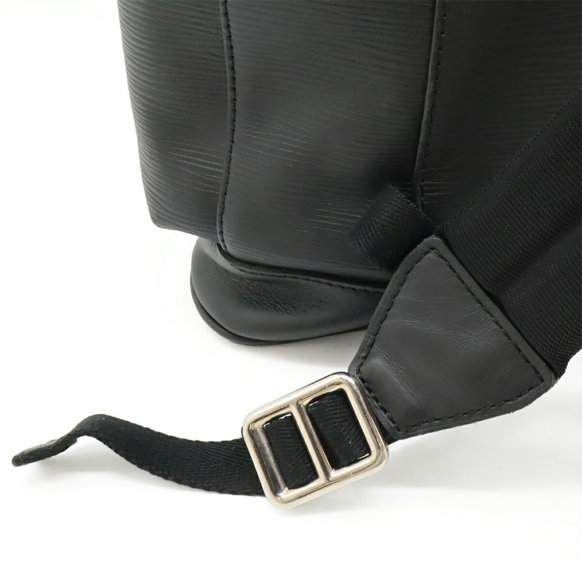Louis Vuitton Black Noir Epi Leather Backpack (Pre-Owned)