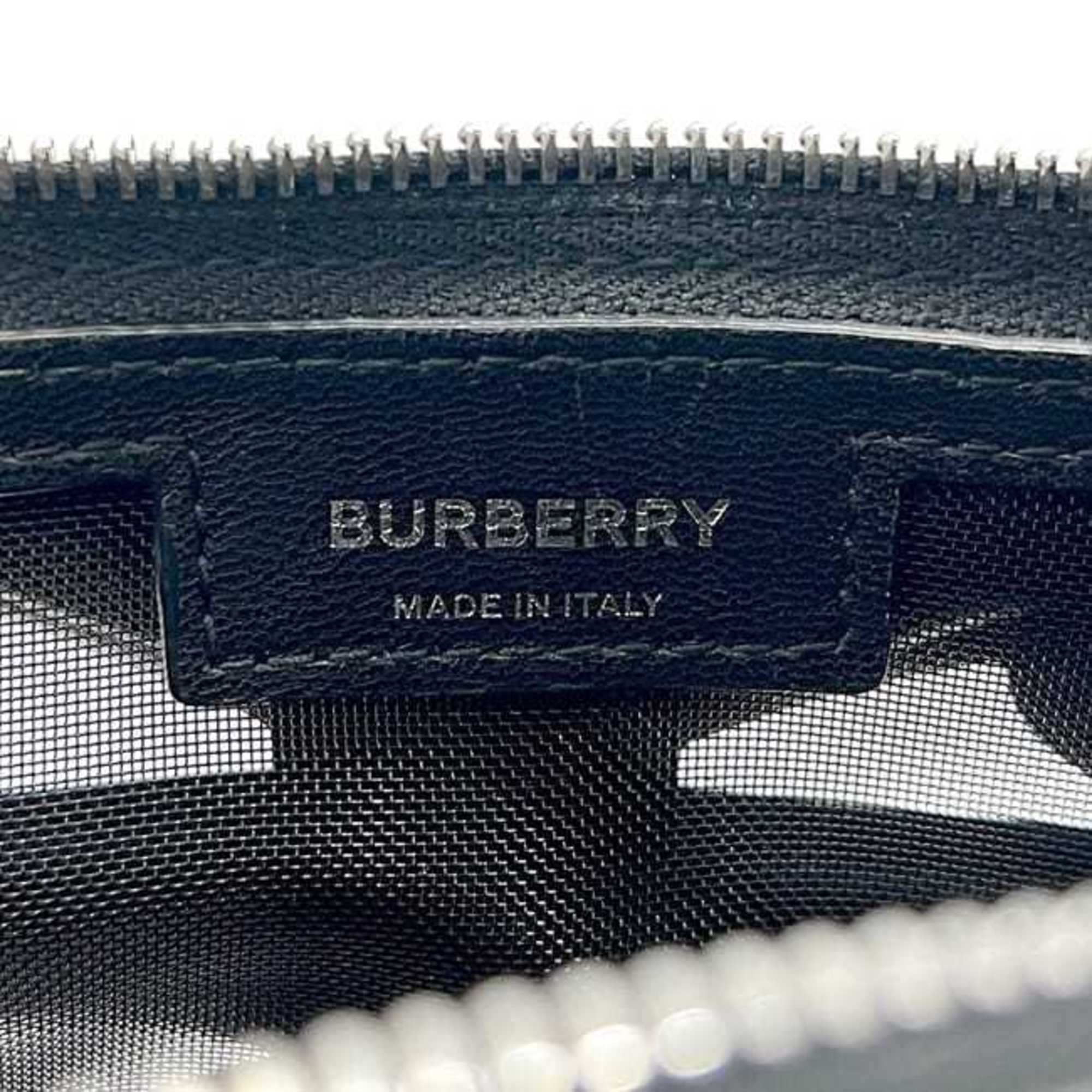 Burberry Black Leather Shoulder Bag (Pre-Owned)