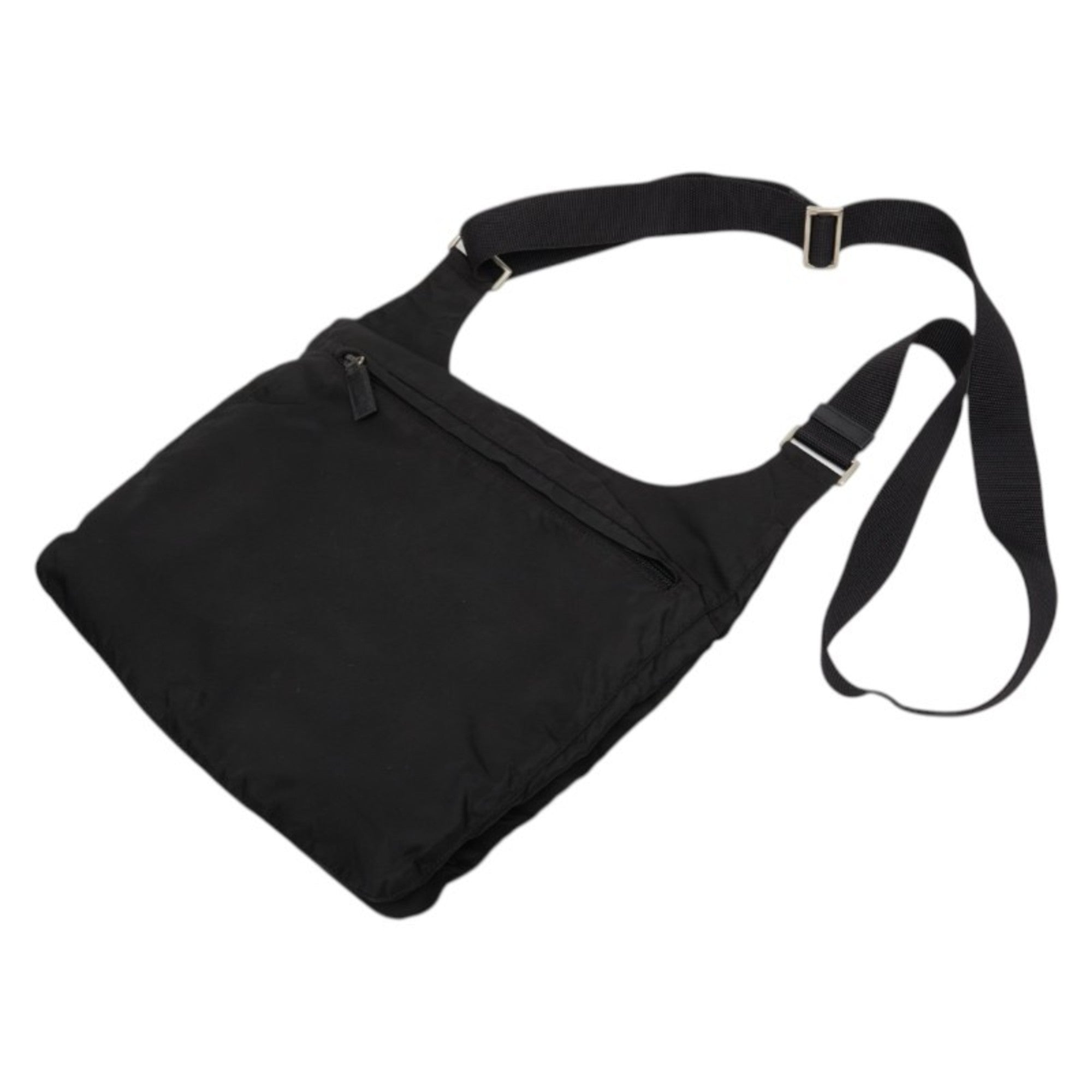 Prada Black Nylon Shoulder Bag (Pre-Owned)