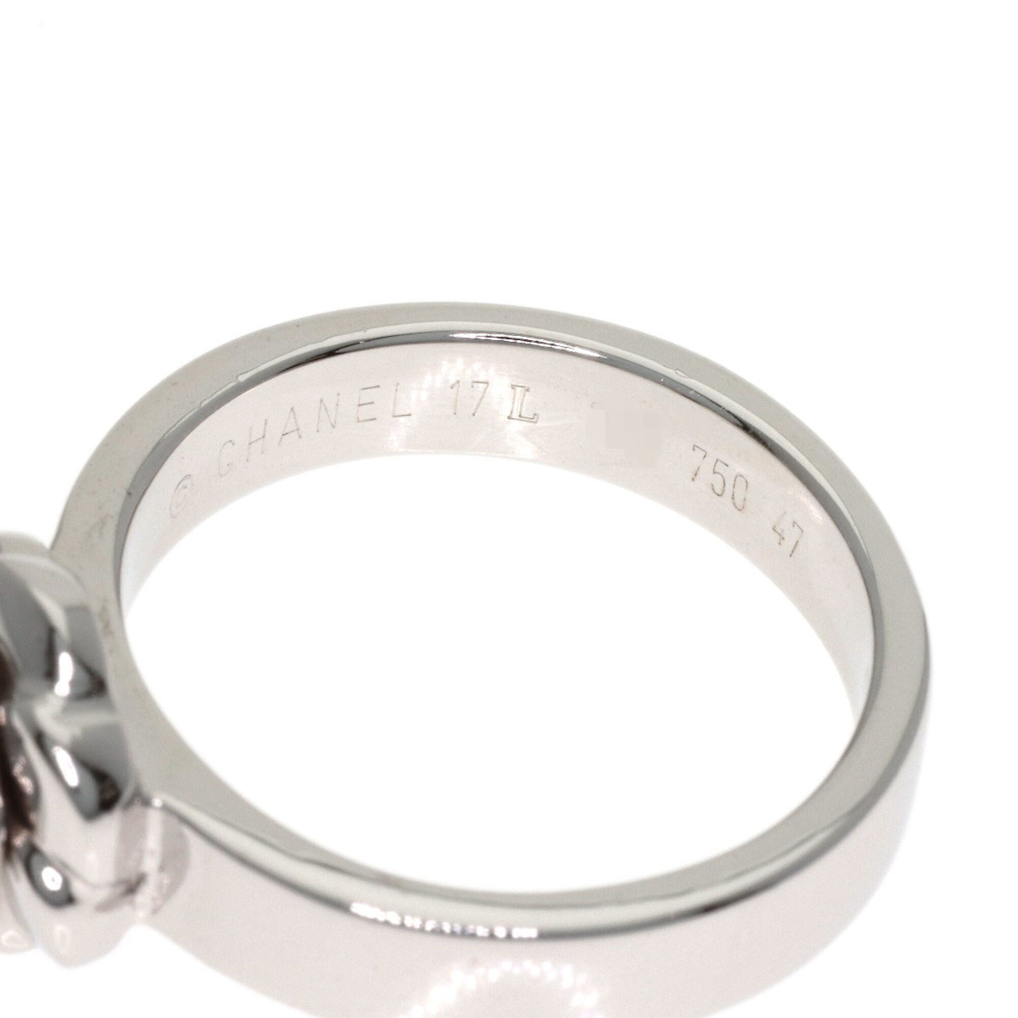 Chanel White Gold (18K) Band Ring (Pre-Owned)