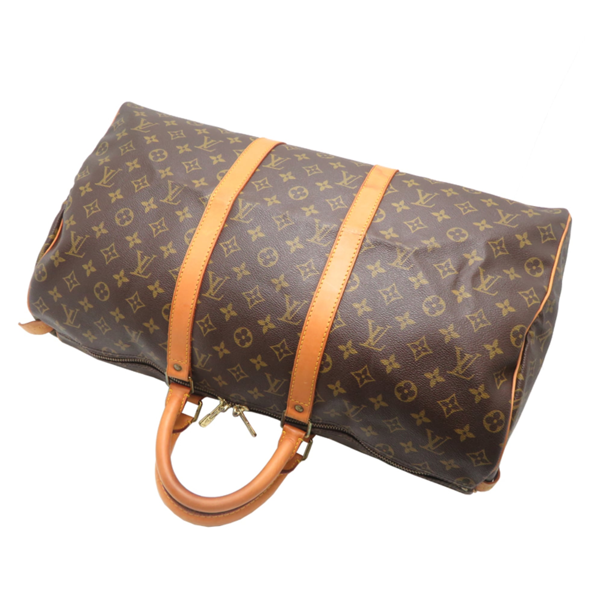 Louis Vuitton Brown Monogram Boston Bag (Pre-Owned)