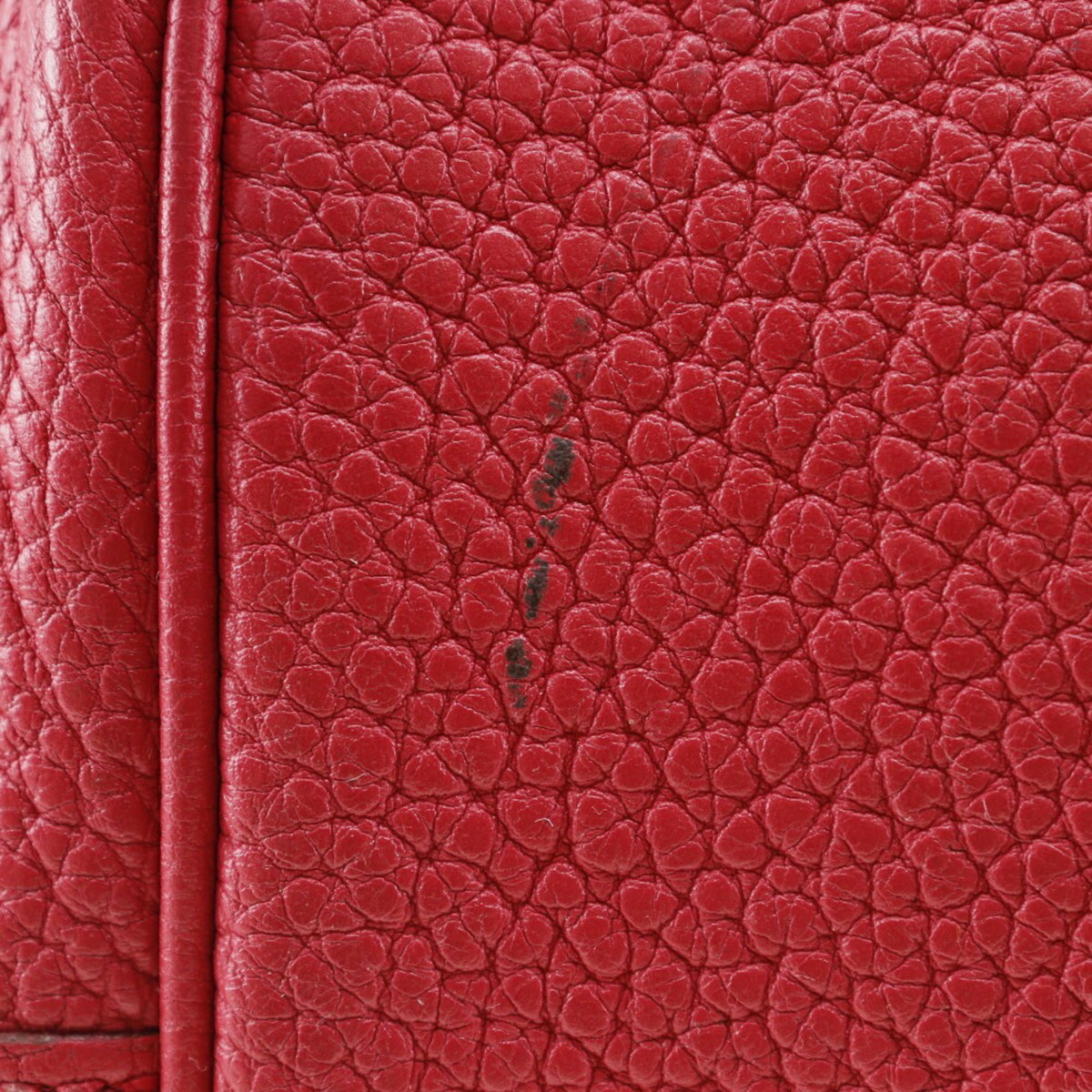Hermes Bougainvillier Red Color Negonda Leather Tote Bag (Pre-Owned)