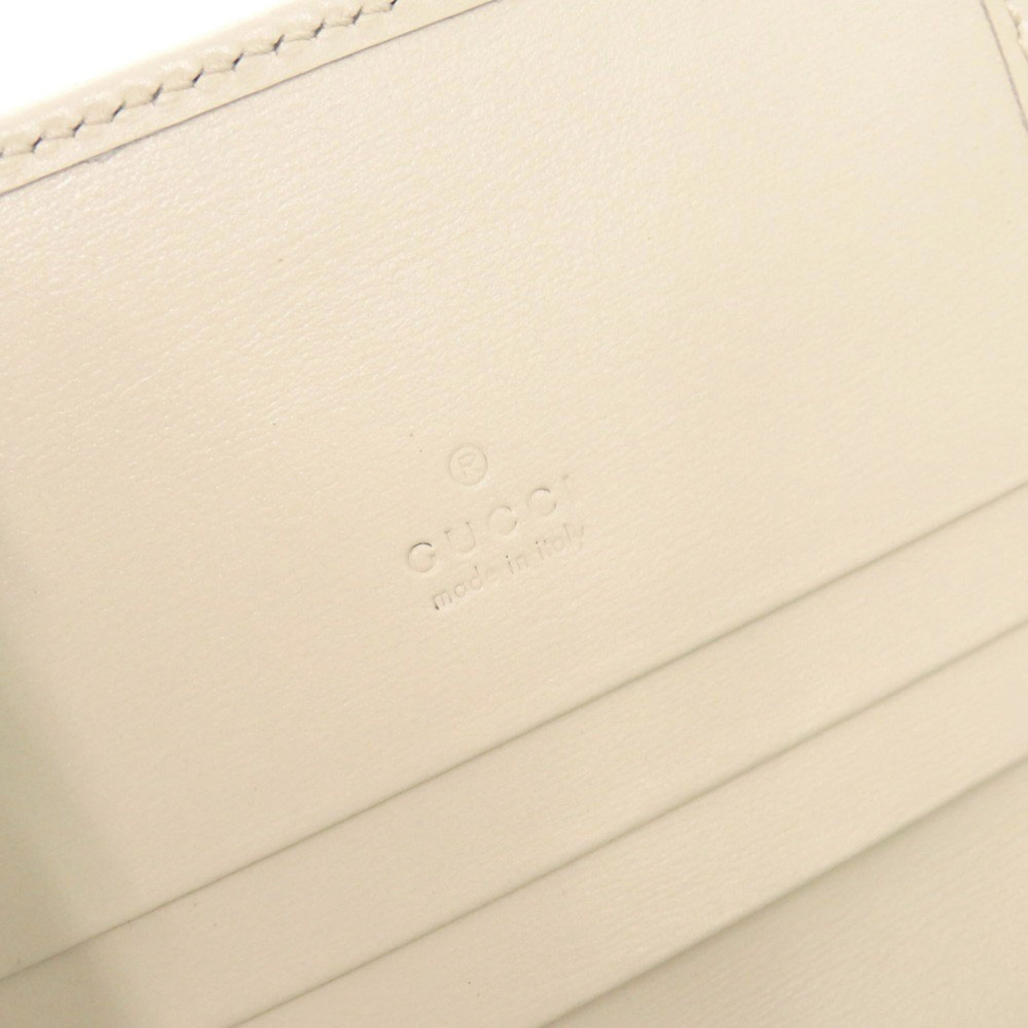 Gucci Ivory Leather Wallet (Bi-Fold) (Pre-Owned)