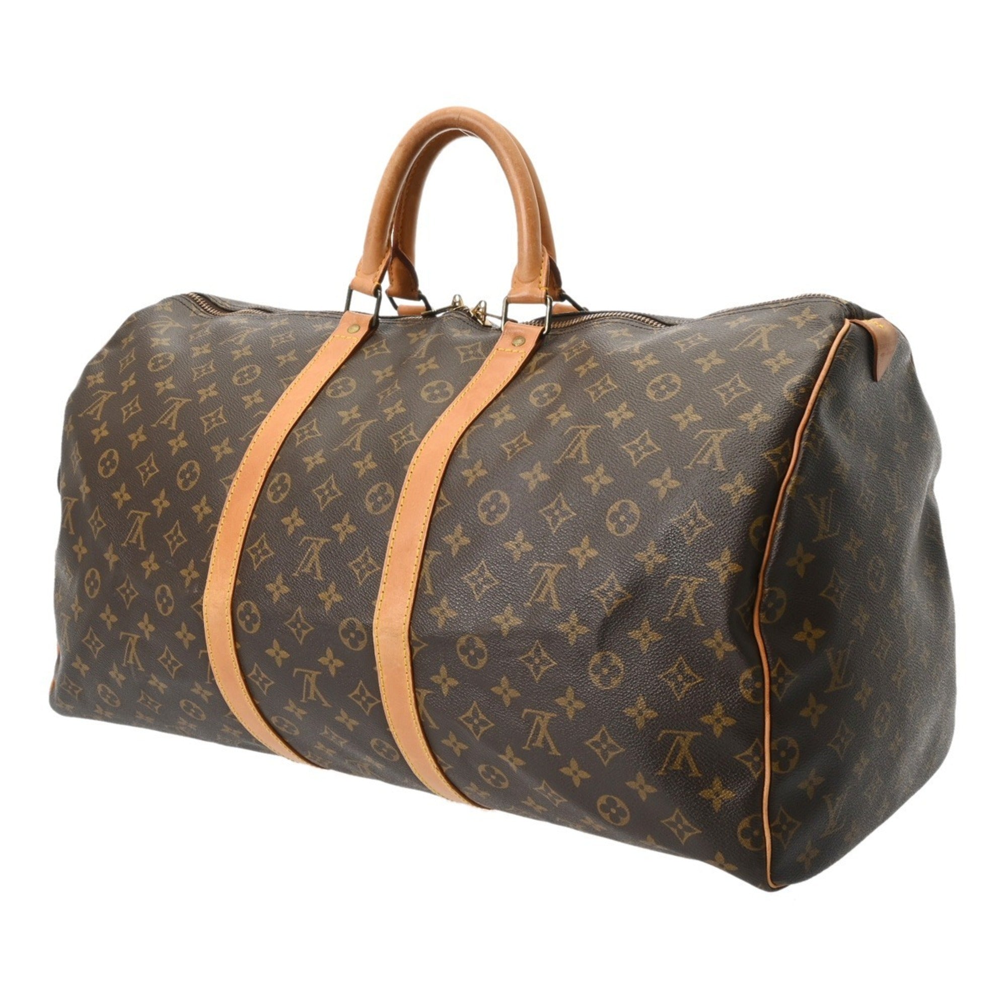 Louis Vuitton Brown Monogram Monogram Boston Bag (Pre-Owned)