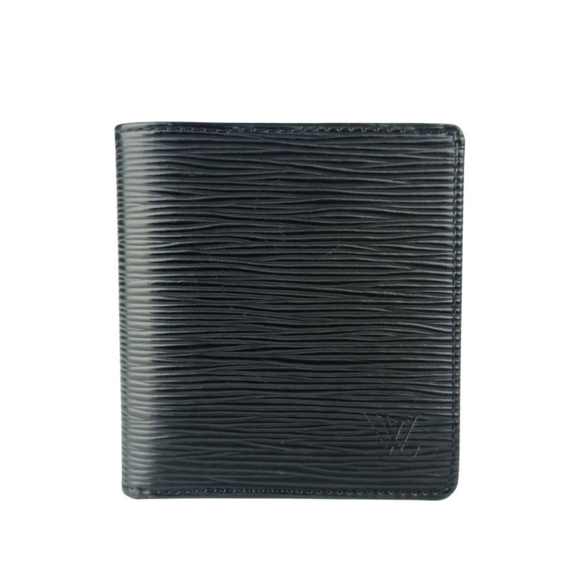 Louis Vuitton Black Epi Leather Wallet (Bi-Fold) (Pre-Owned)