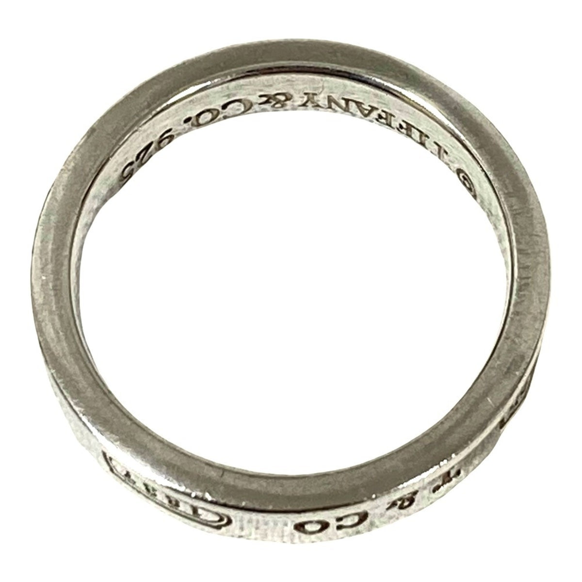 Tiffany Silver 925 Band Ring (Pre-Owned)