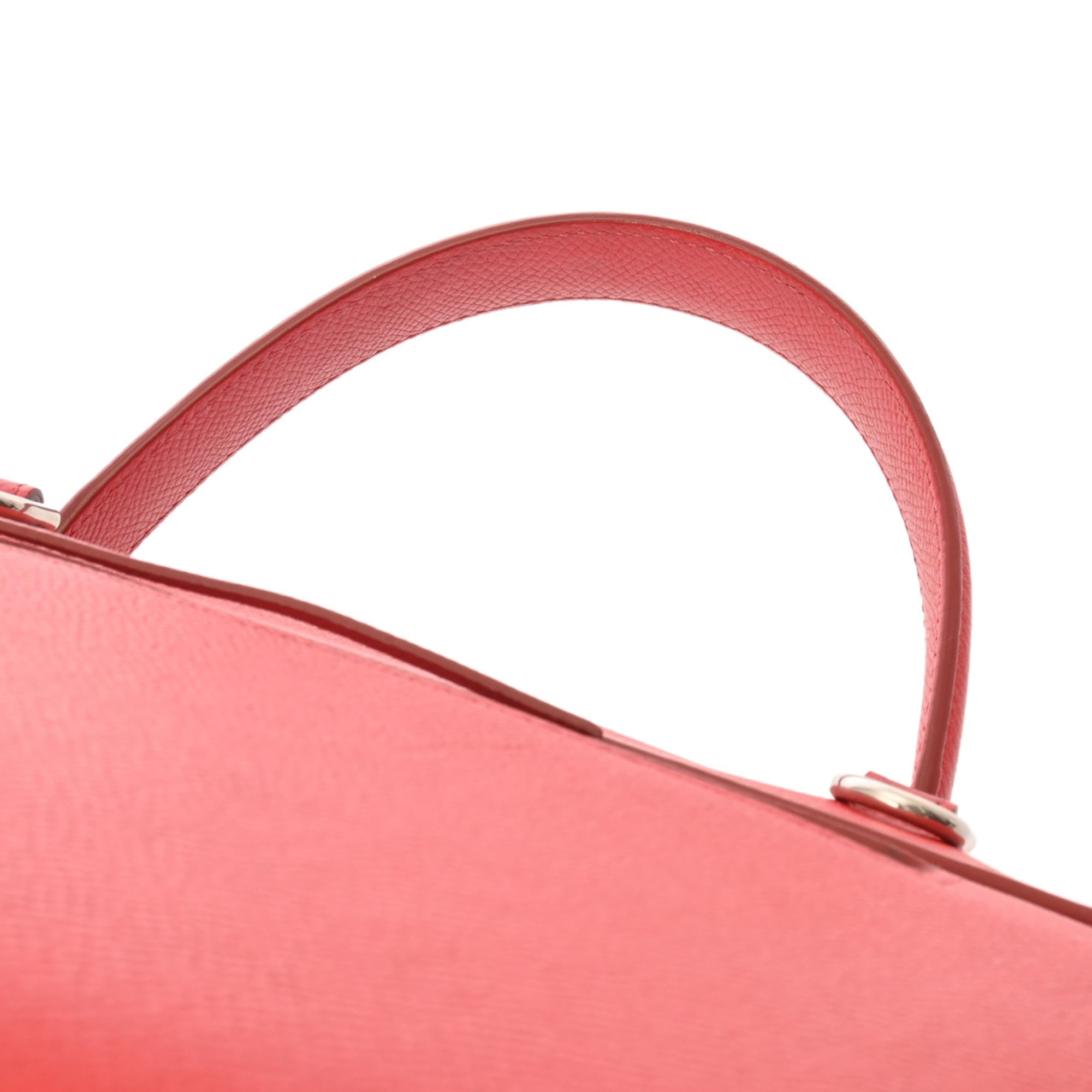 Celine Red Color Leather Handbag (Pre-Owned)