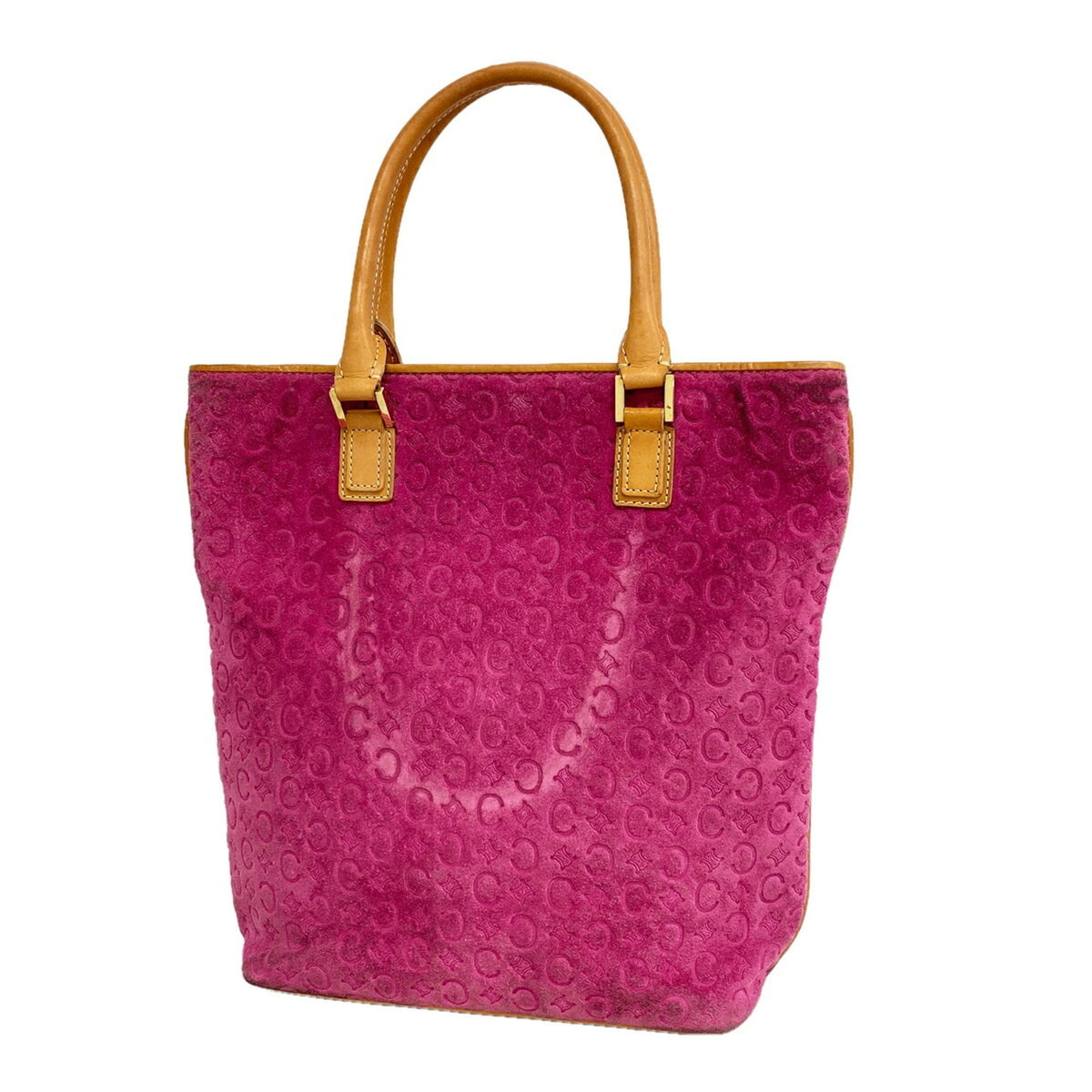 Celine Pink Suede Tote Bag (Pre-Owned)