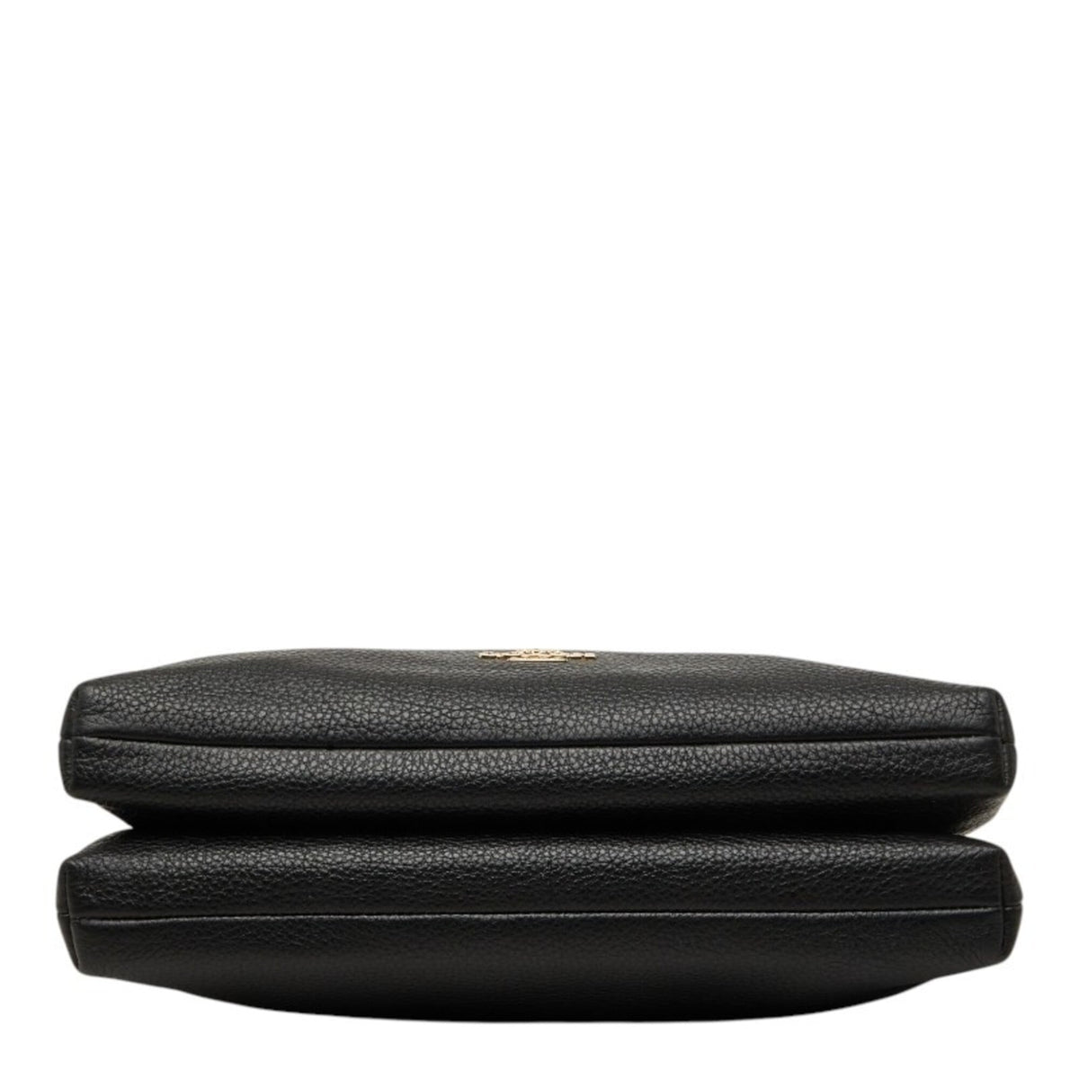 Coach Black Leather Shoulder Bag (Pre-Owned)