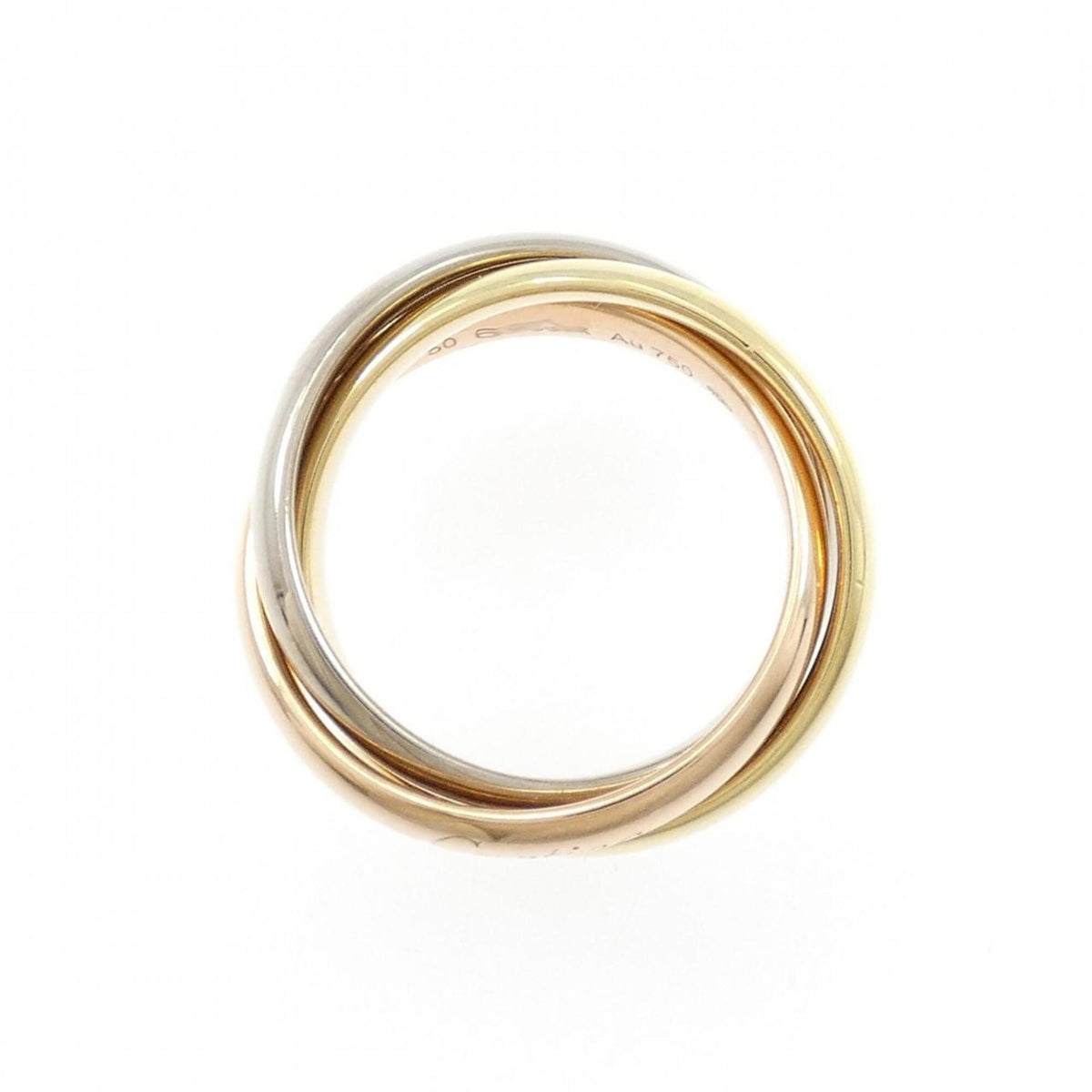 Cartier Yellow Gold (18K) Pink Gold (18K) White Gold (18K) Band Ring (Pre-Owned)
