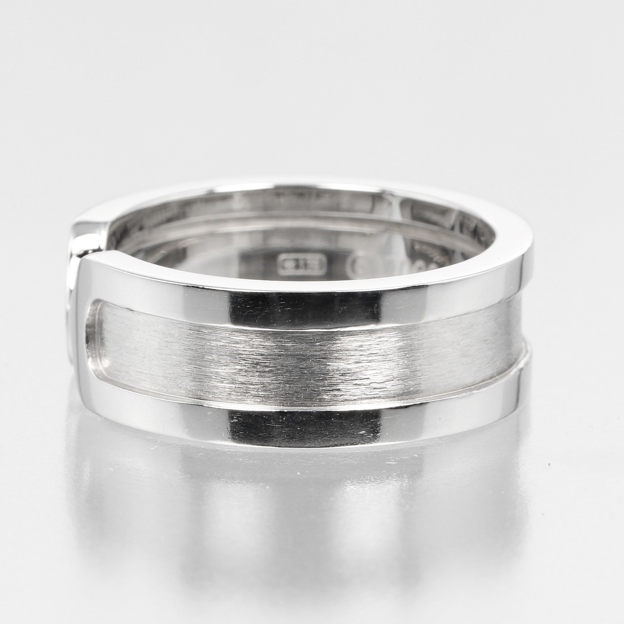 Cartier White Gold White Gold (18K) Band Ring (Pre-Owned)