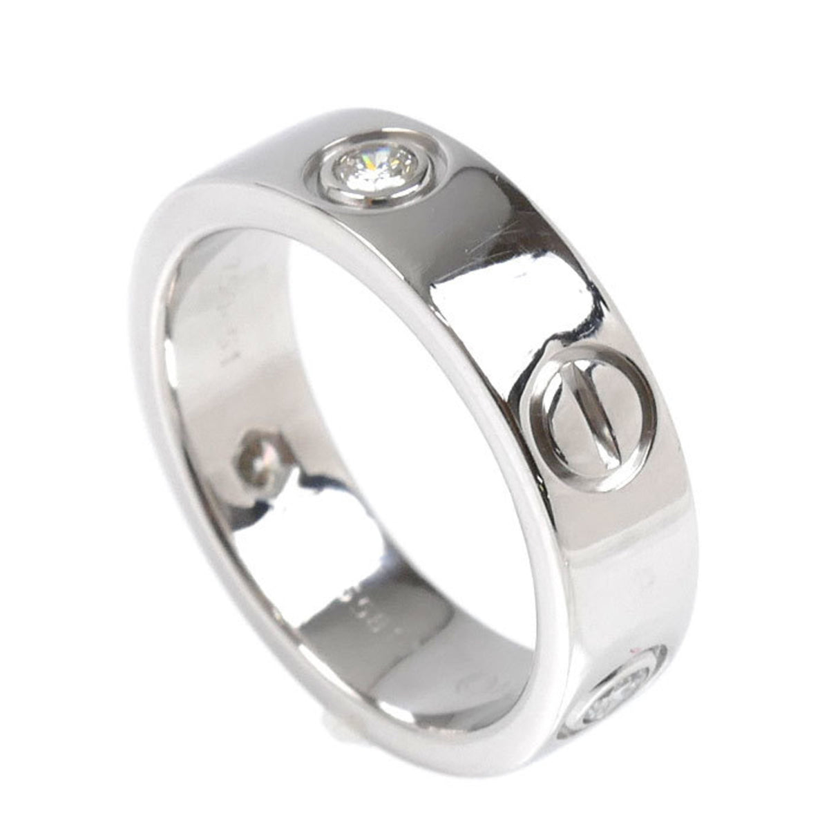 Cartier White Gold (18K) Band Ring (Pre-Owned)