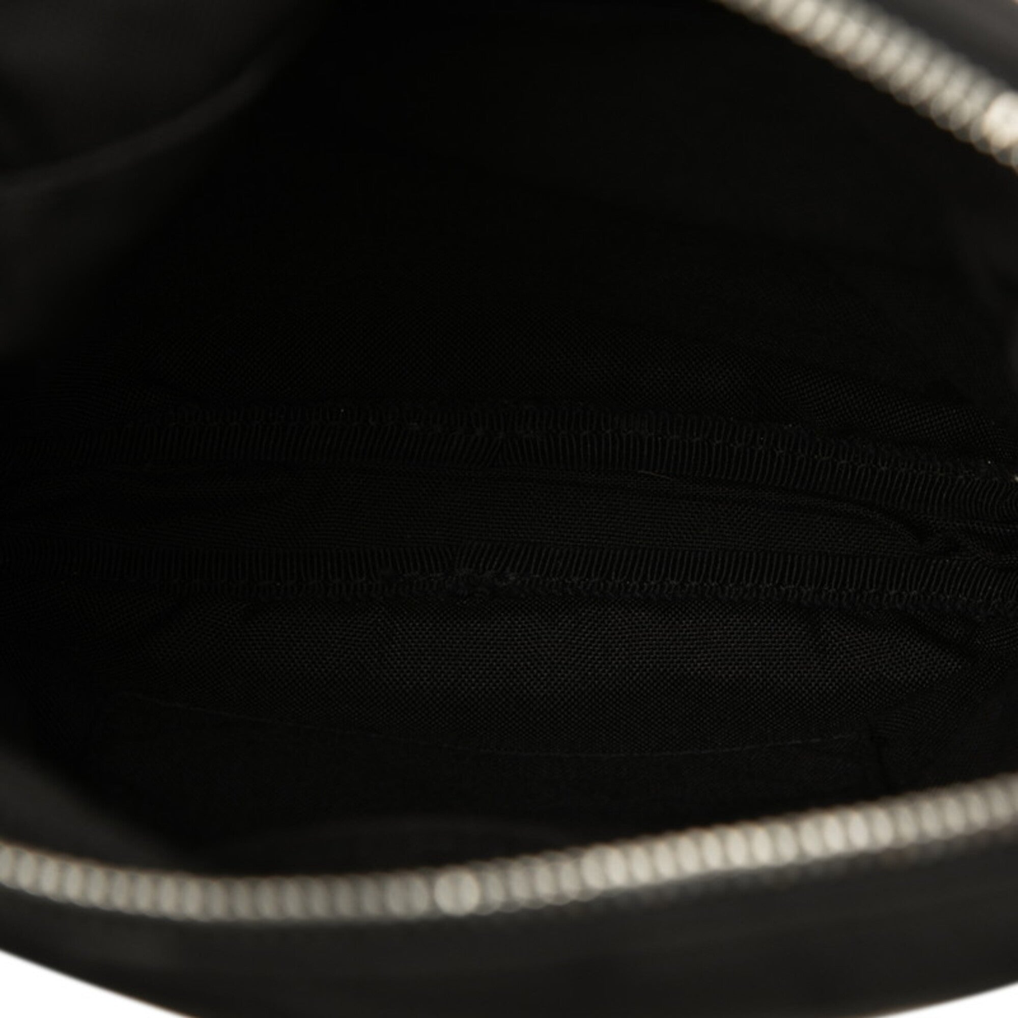 Saint Laurent Black Canvas Leather Shoulder Bag (Pre-Owned)
