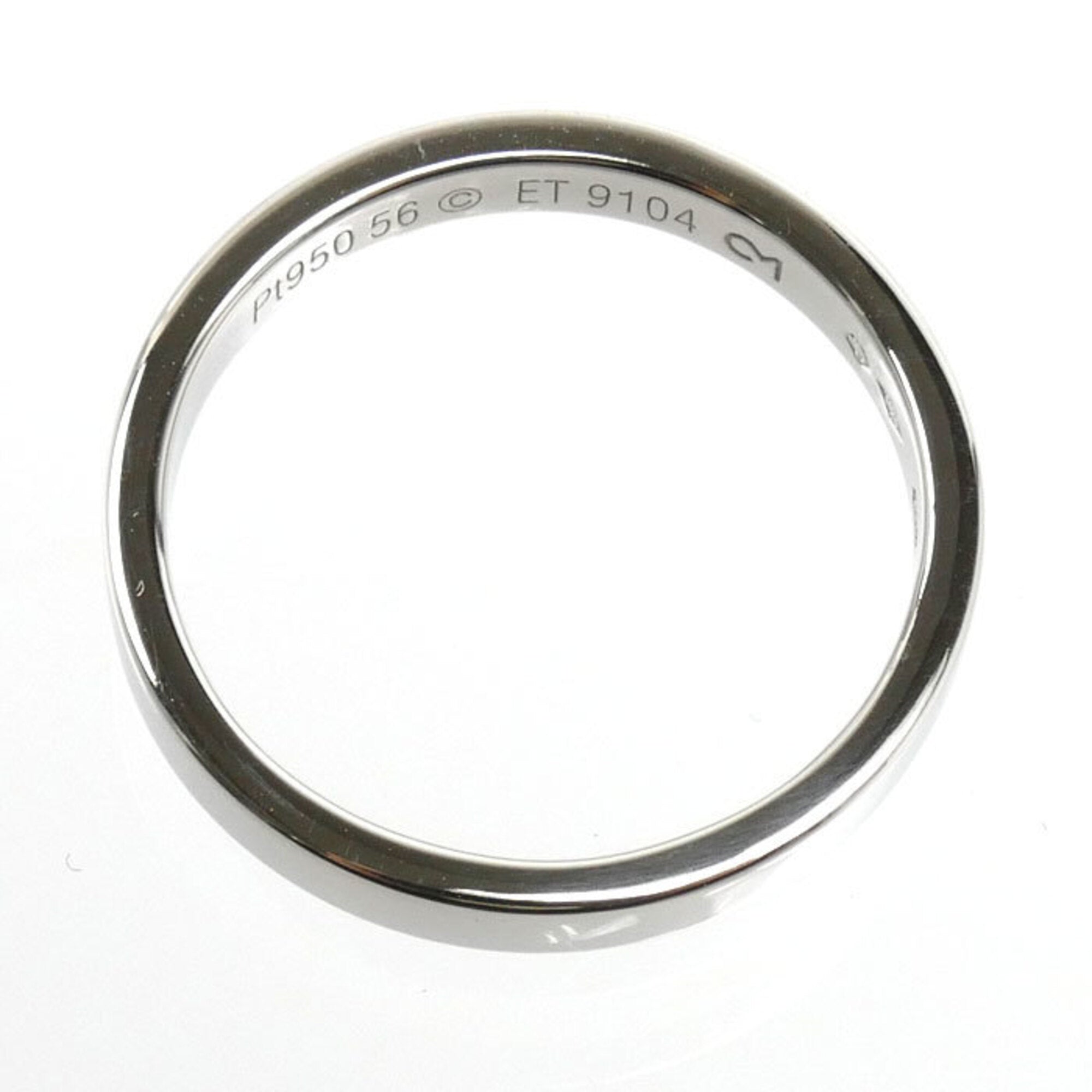 Cartier Platinum 950 Band Ring (Pre-Owned)