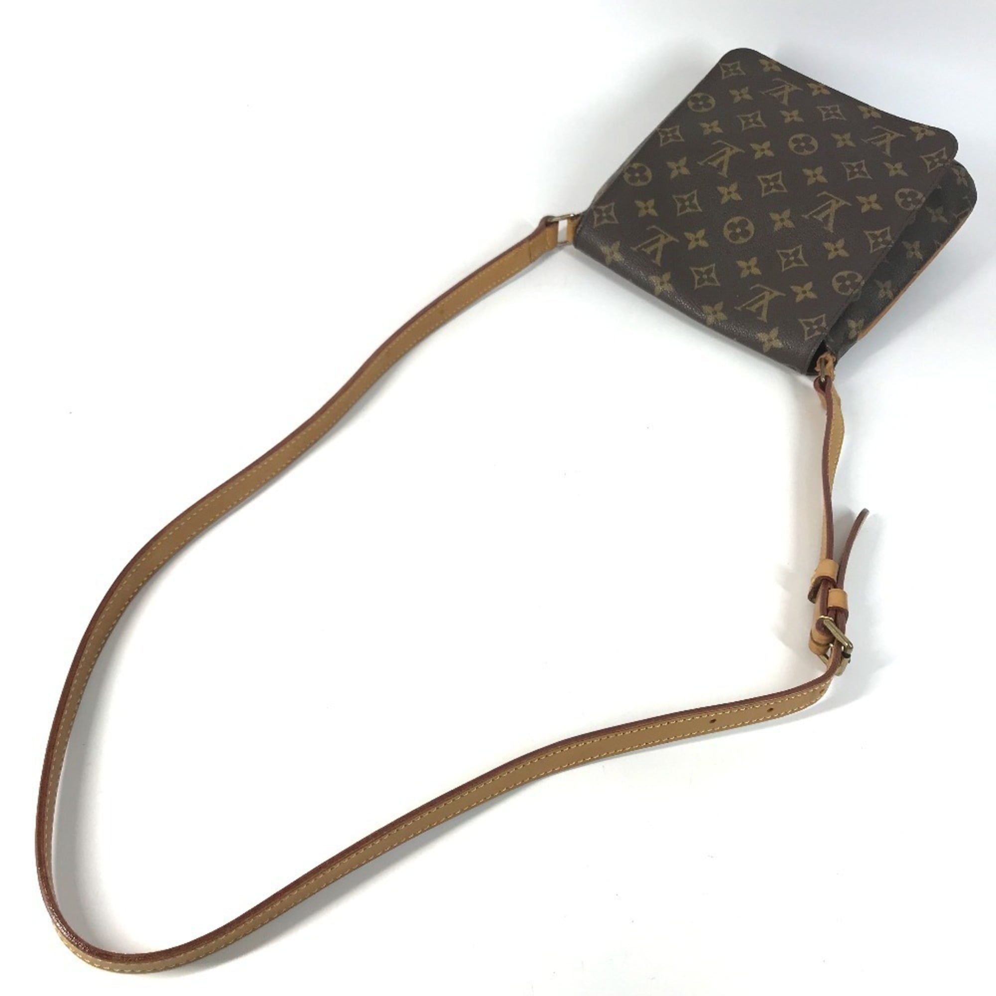 Louis Vuitton Brown Galle Monogram Pochette Shoulder Bag (Pre-Owned)