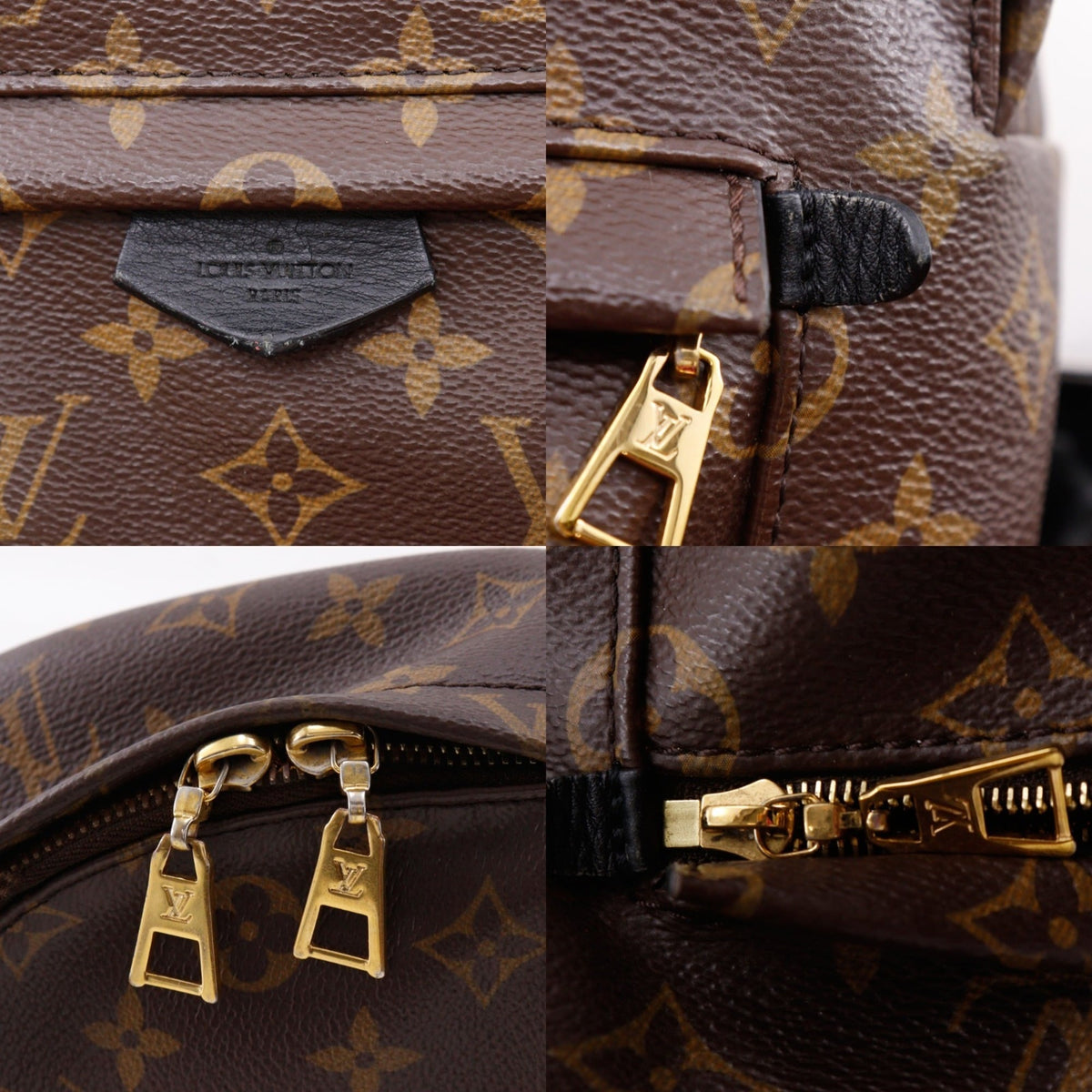 Louis Vuitton Brown Monogram Canvas Backpack (Pre-Owned)