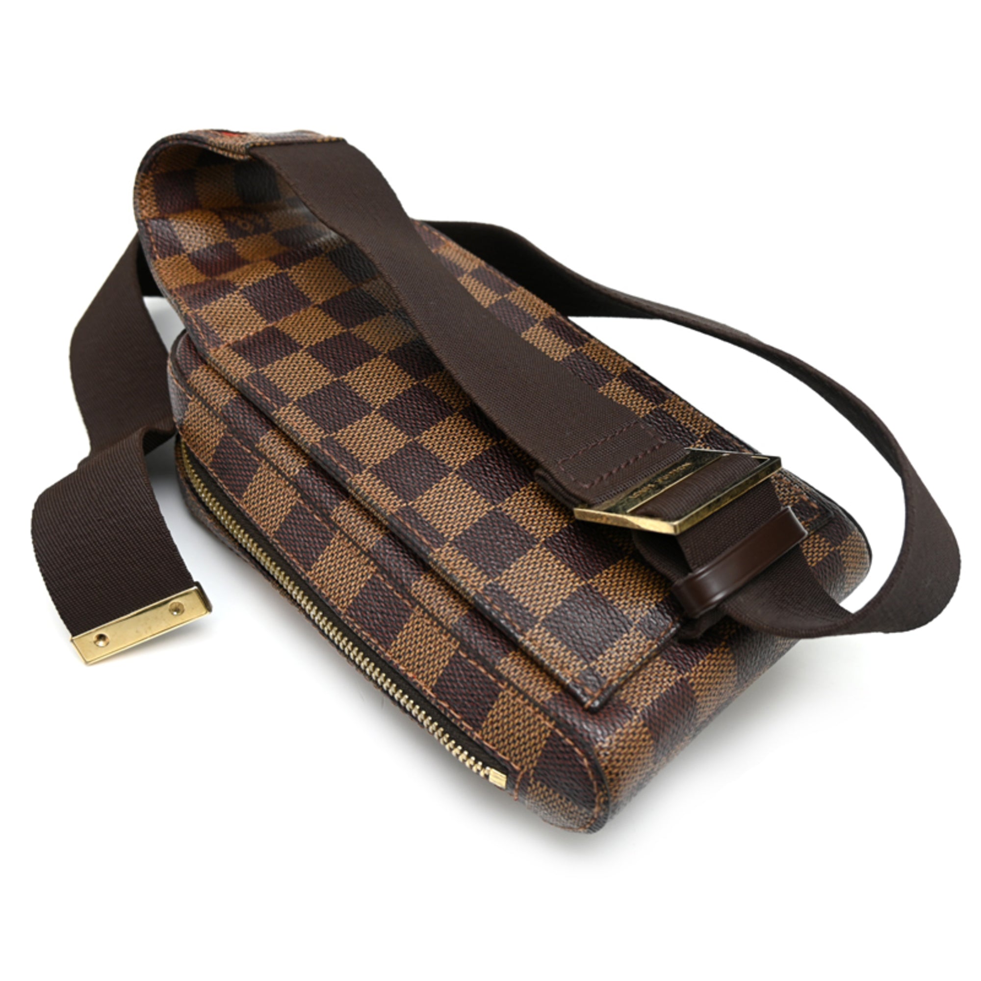 Louis Vuitton Brown Damier Canvas Sling Bag (Pre-Owned)