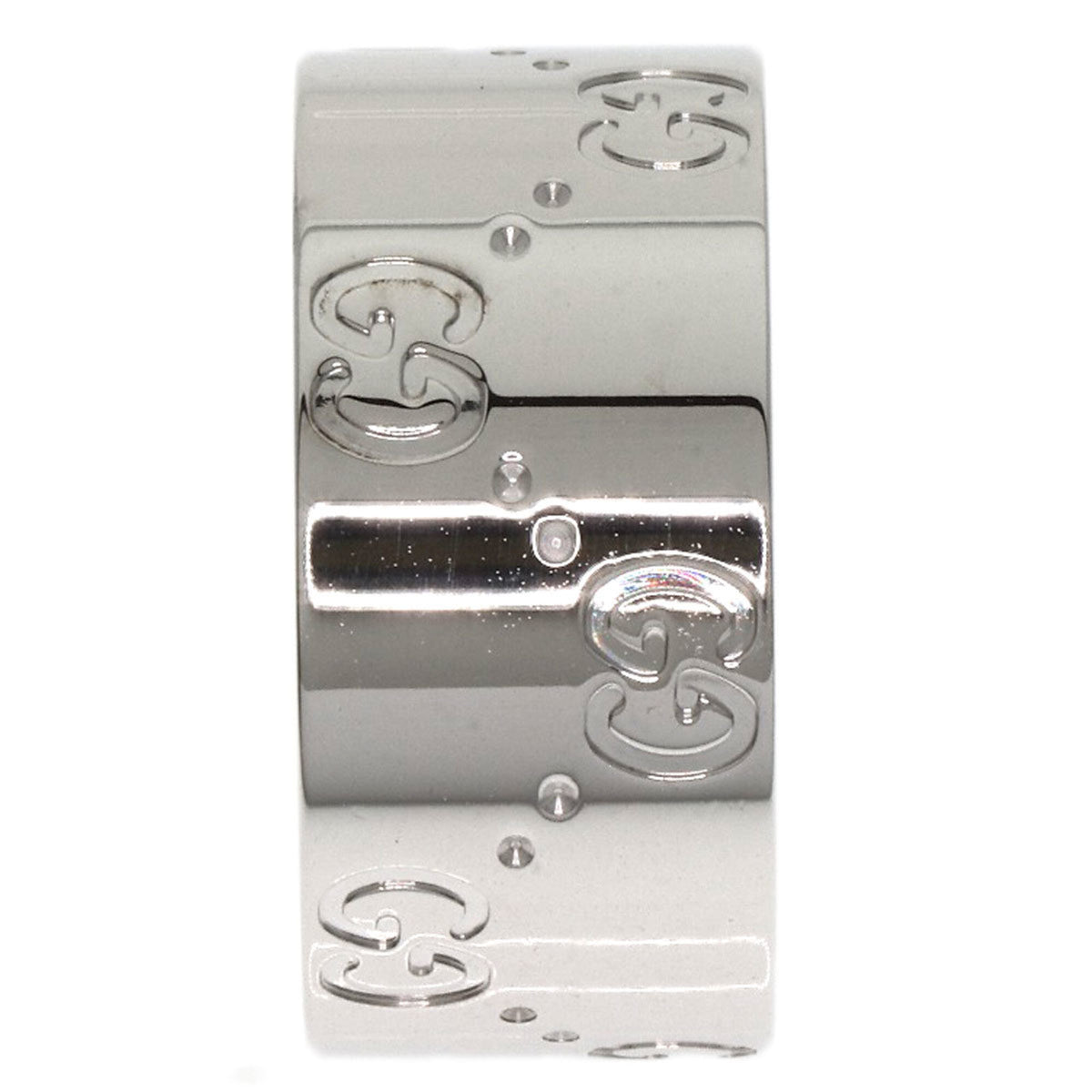 Gucci White Gold (18K) Band Ring (Pre-Owned)