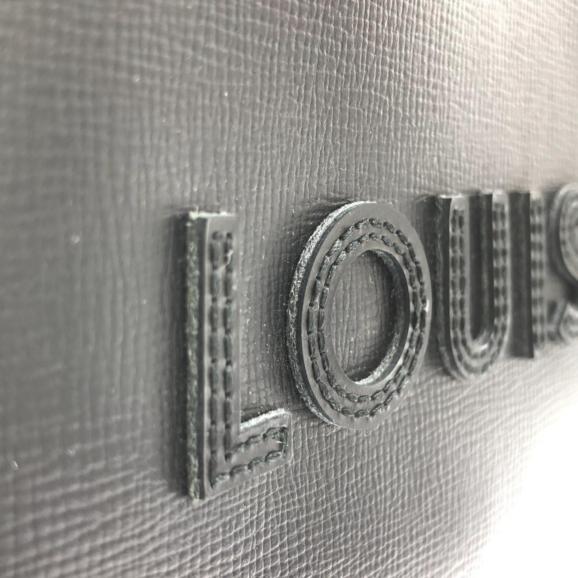 Louis Vuitton Black Leather Handbag (Pre-Owned)